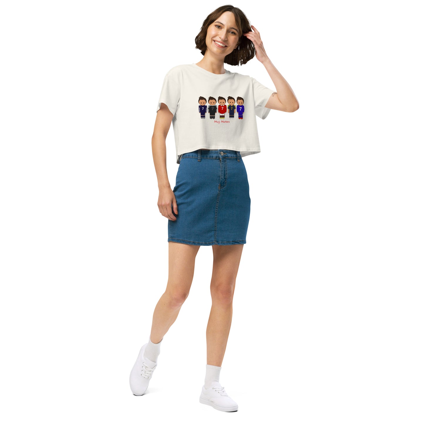 Ronaldo United-Real Madrid Women’s crop top