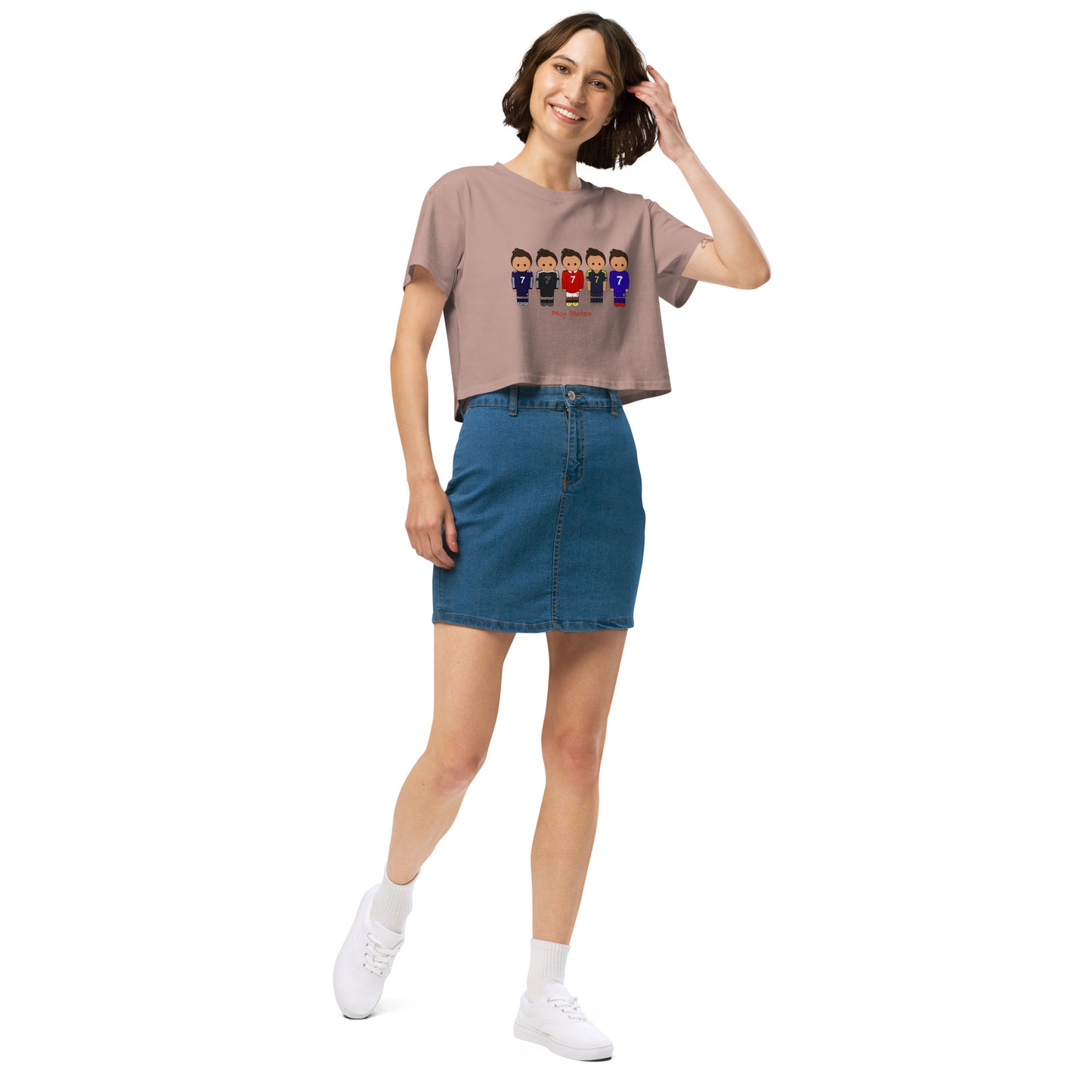 Ronaldo United-Real Madrid Women’s crop top