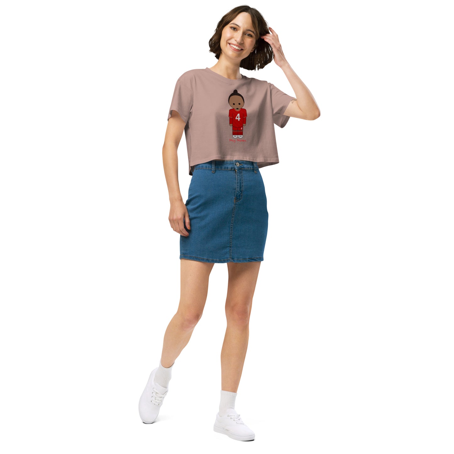 Virgil van Dijk Women’s crop top