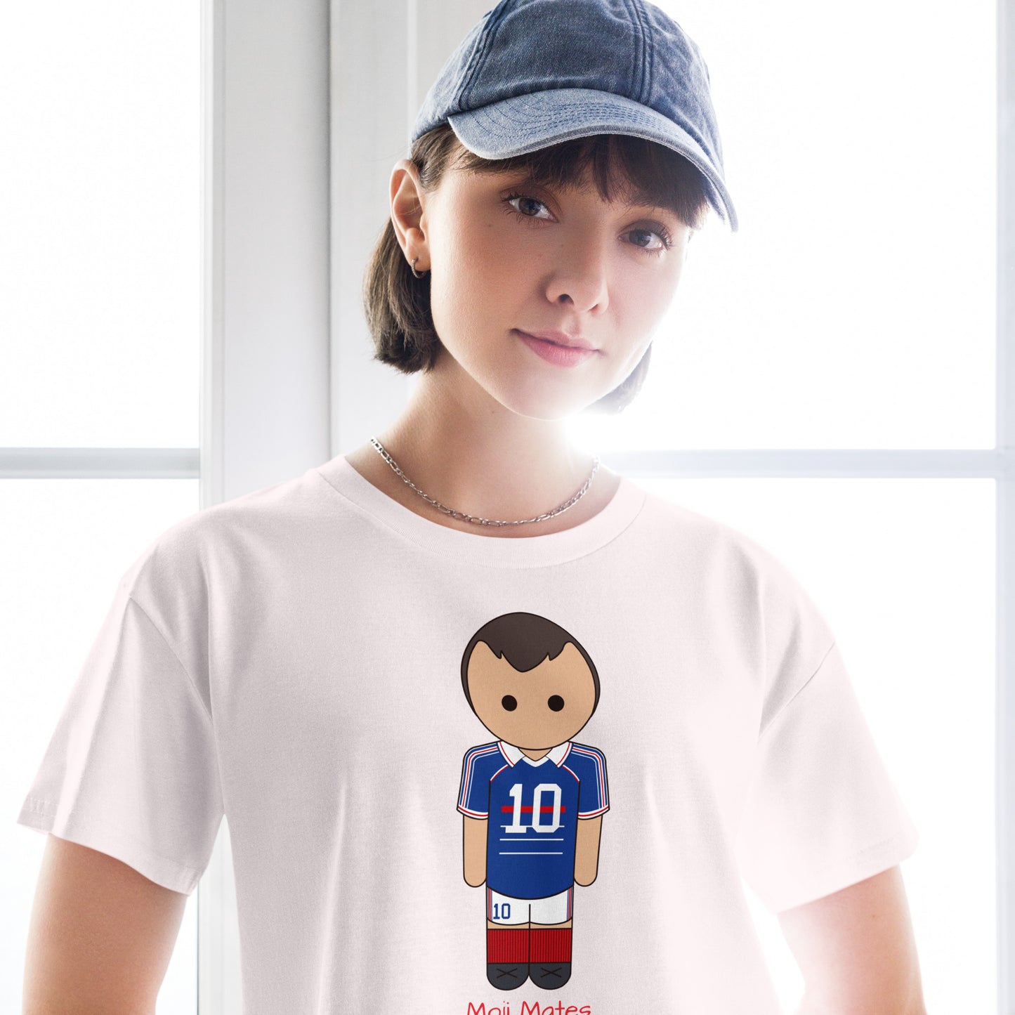 Zinedine Zidane Women’s crop top