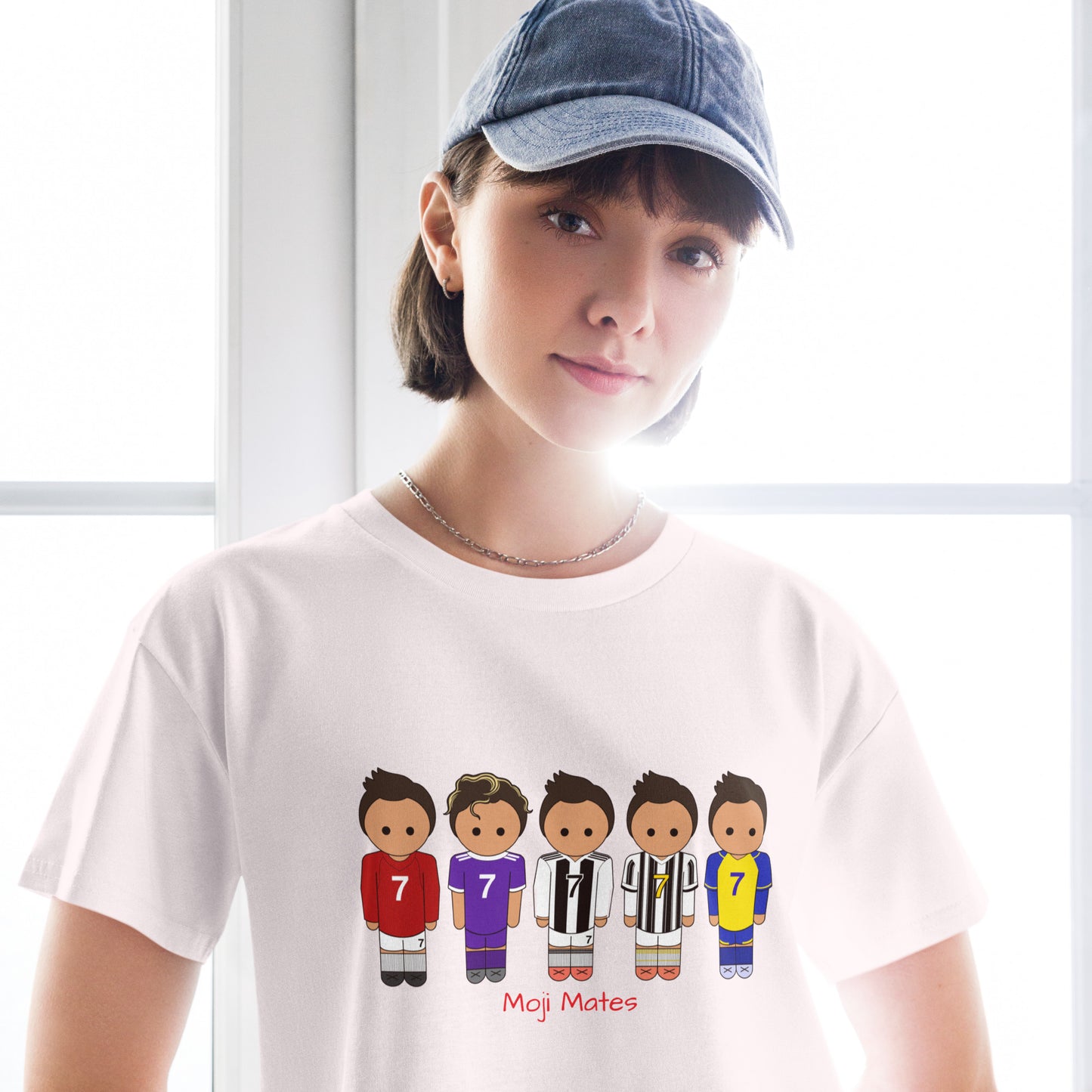 Ronaldo United-Real Madrid-Juventus-Al Nassr Women’s crop top