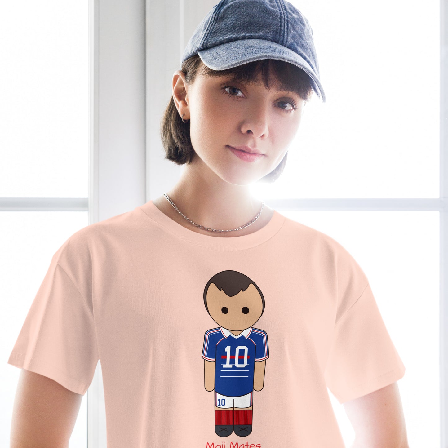 Zinedine Zidane Women’s crop top