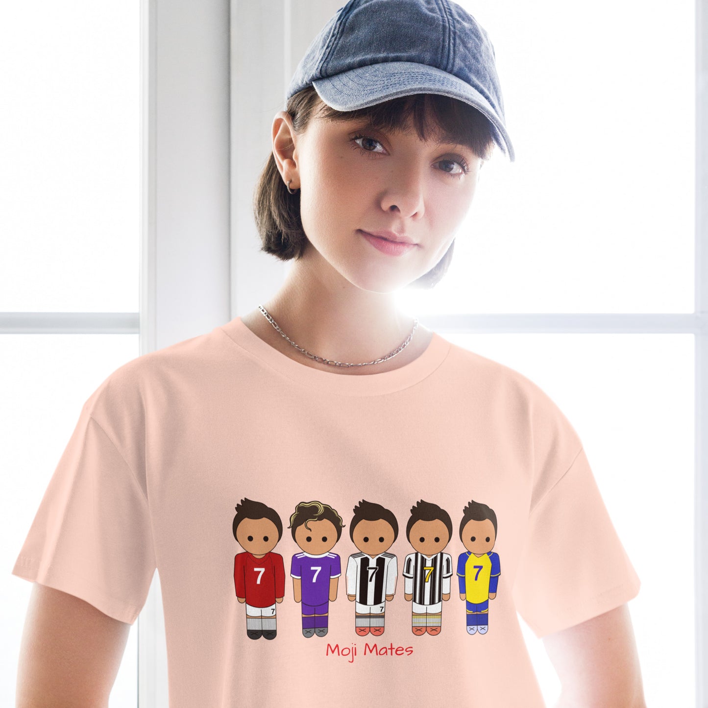 Ronaldo United-Real Madrid-Juventus-Al Nassr Women’s crop top