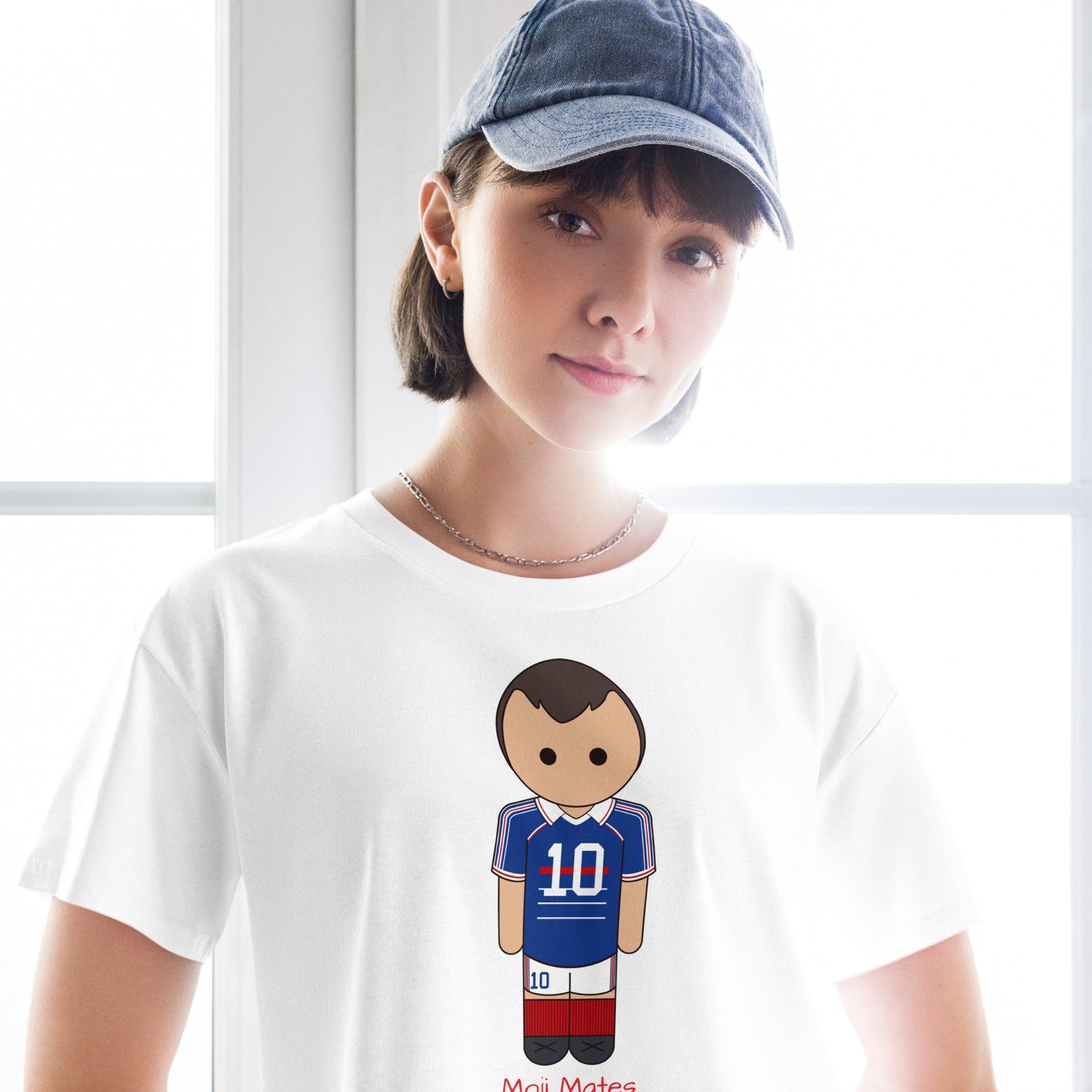 Zinedine Zidane Women’s crop top