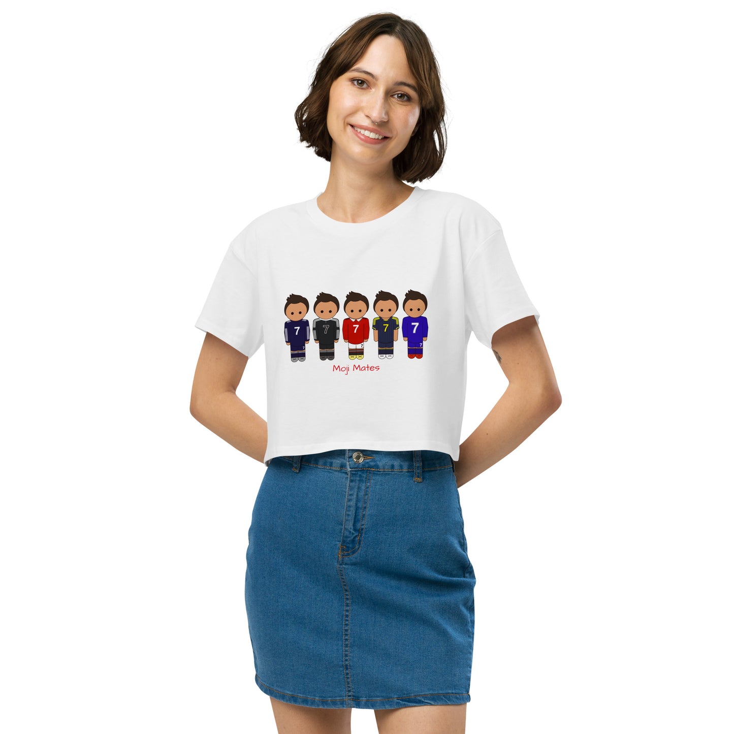 Ronaldo United-Real Madrid Women’s crop top
