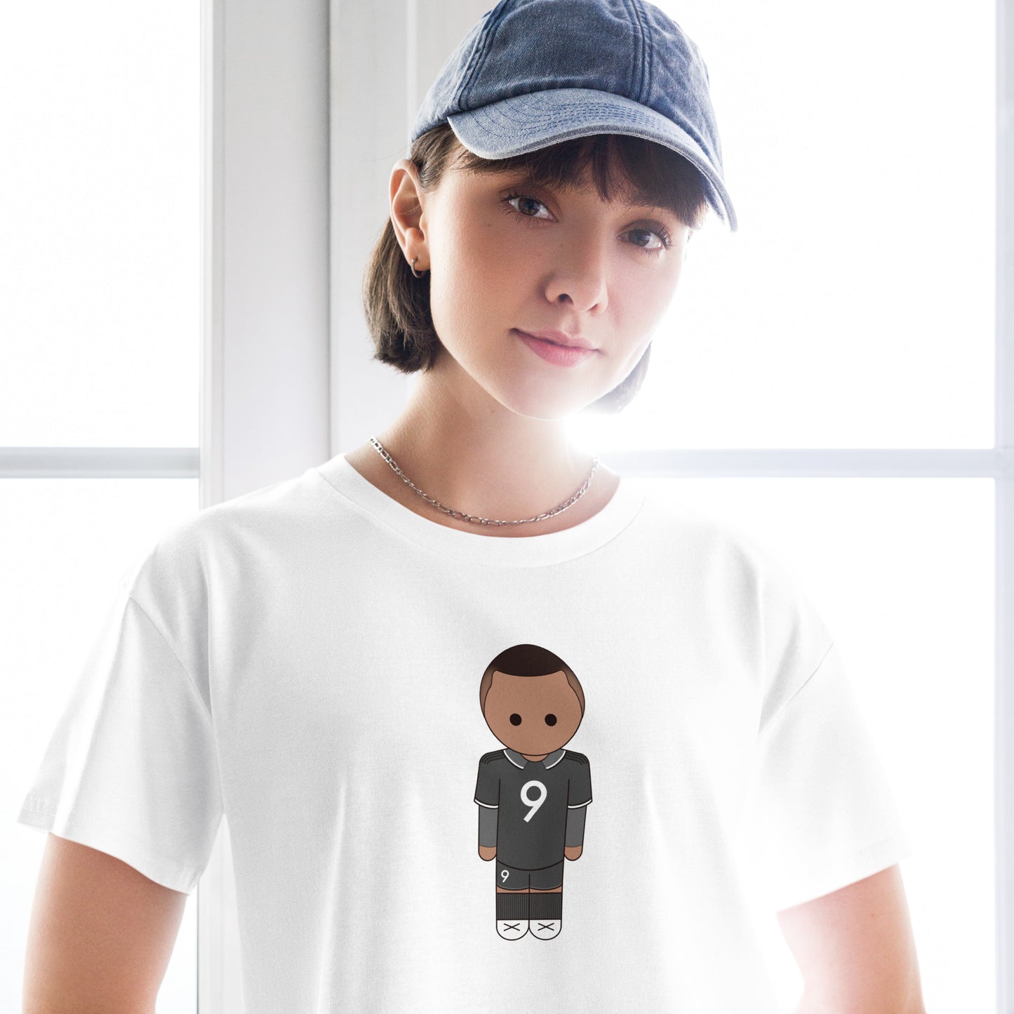 mbappe-gray-women-s-crop-top