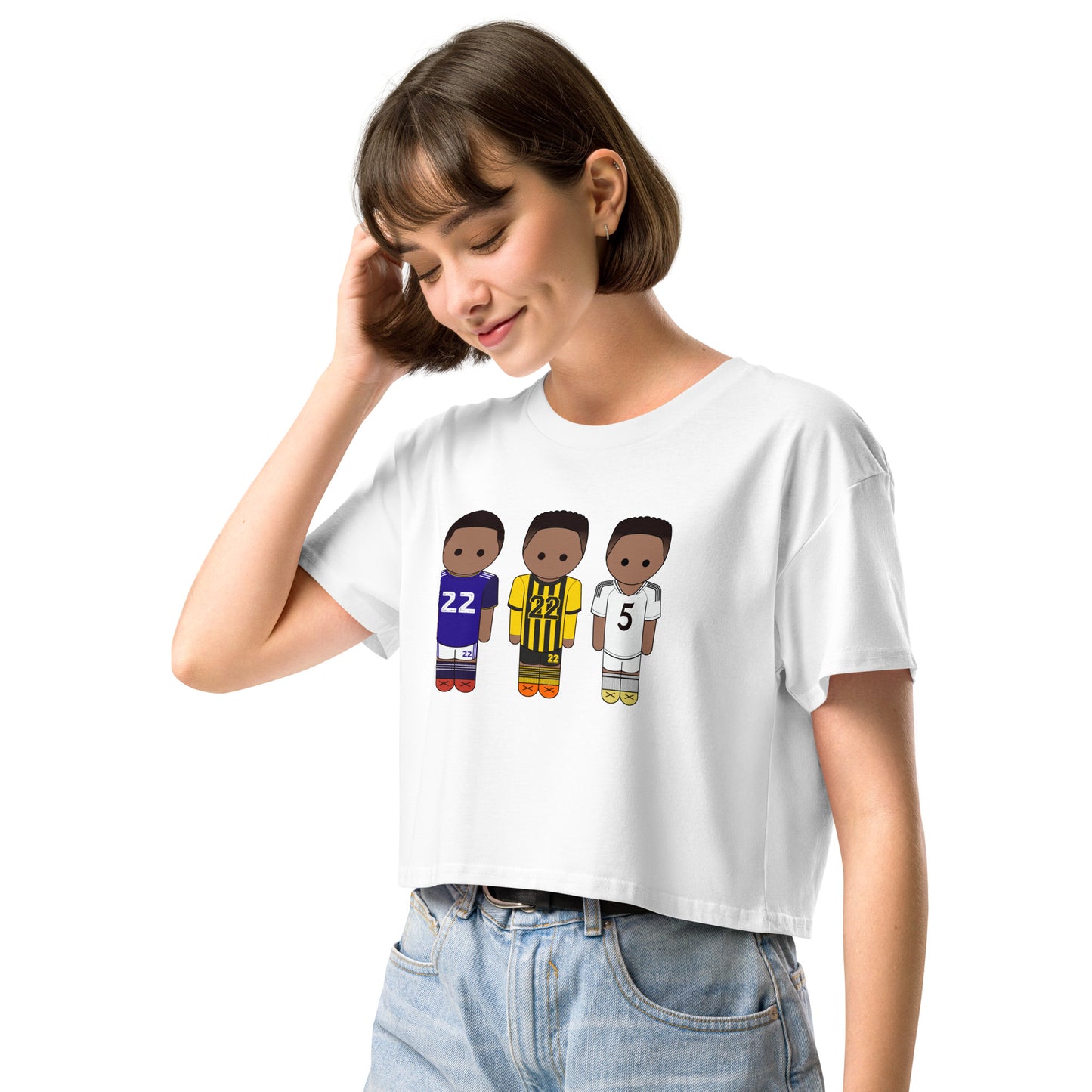 bellingham-3-clubs-women-s-crop-top