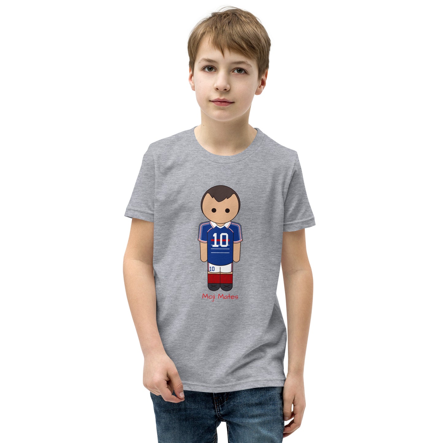 Zinedine Zidane Youth Short Sleeve T-Shirt