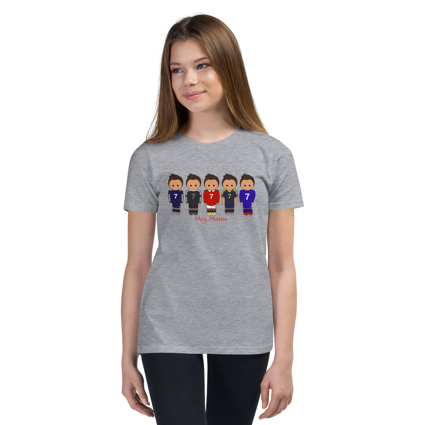Ronaldo United-Real Madrid Youth Short Sleeve T-Shirt