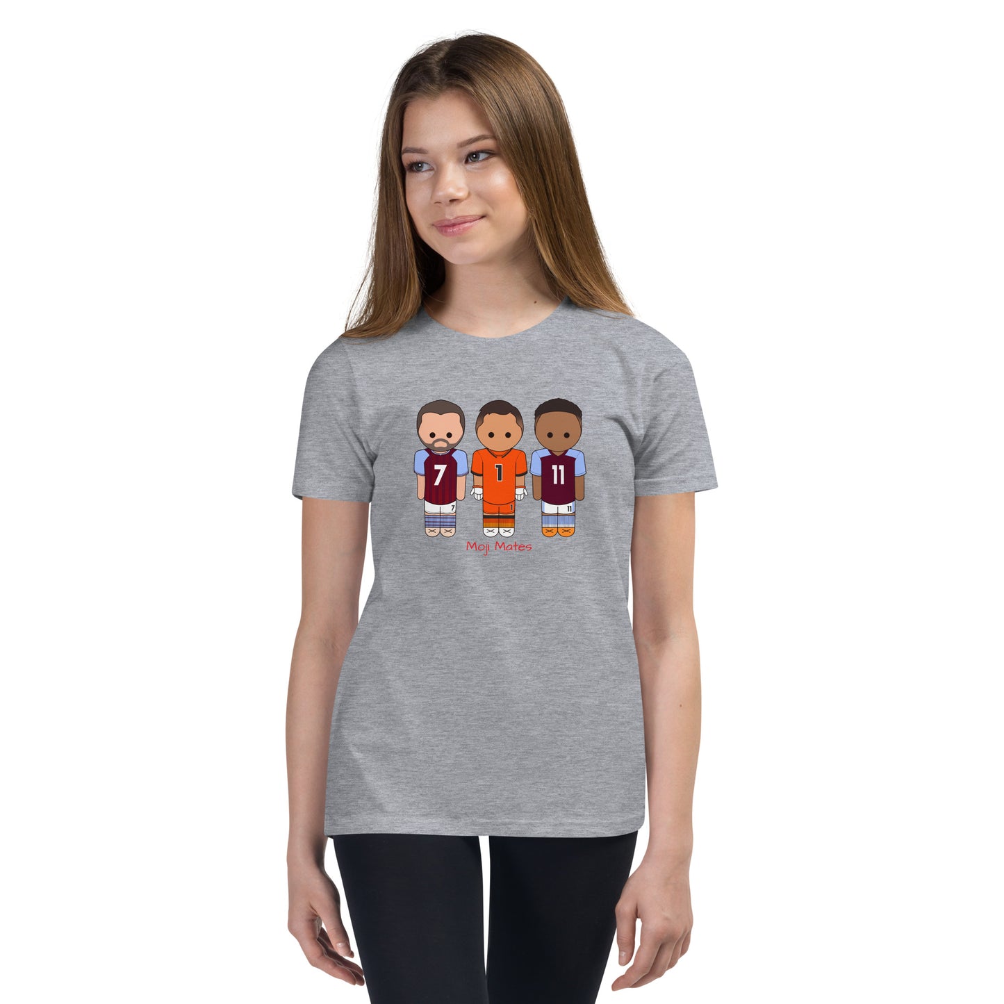 Aston Villa Martinez-Watkins-McGinn Youth Short Sleeve T-Shirt