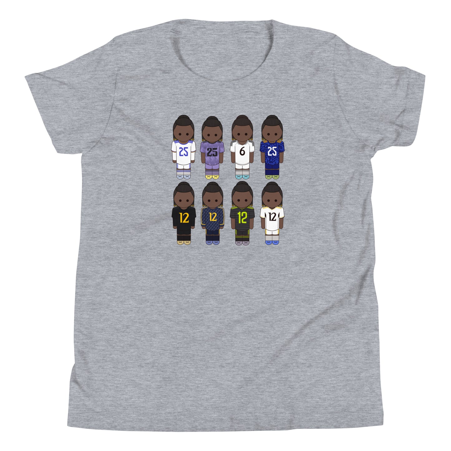 Cama Collage Youth Short Sleeve T-Shirt