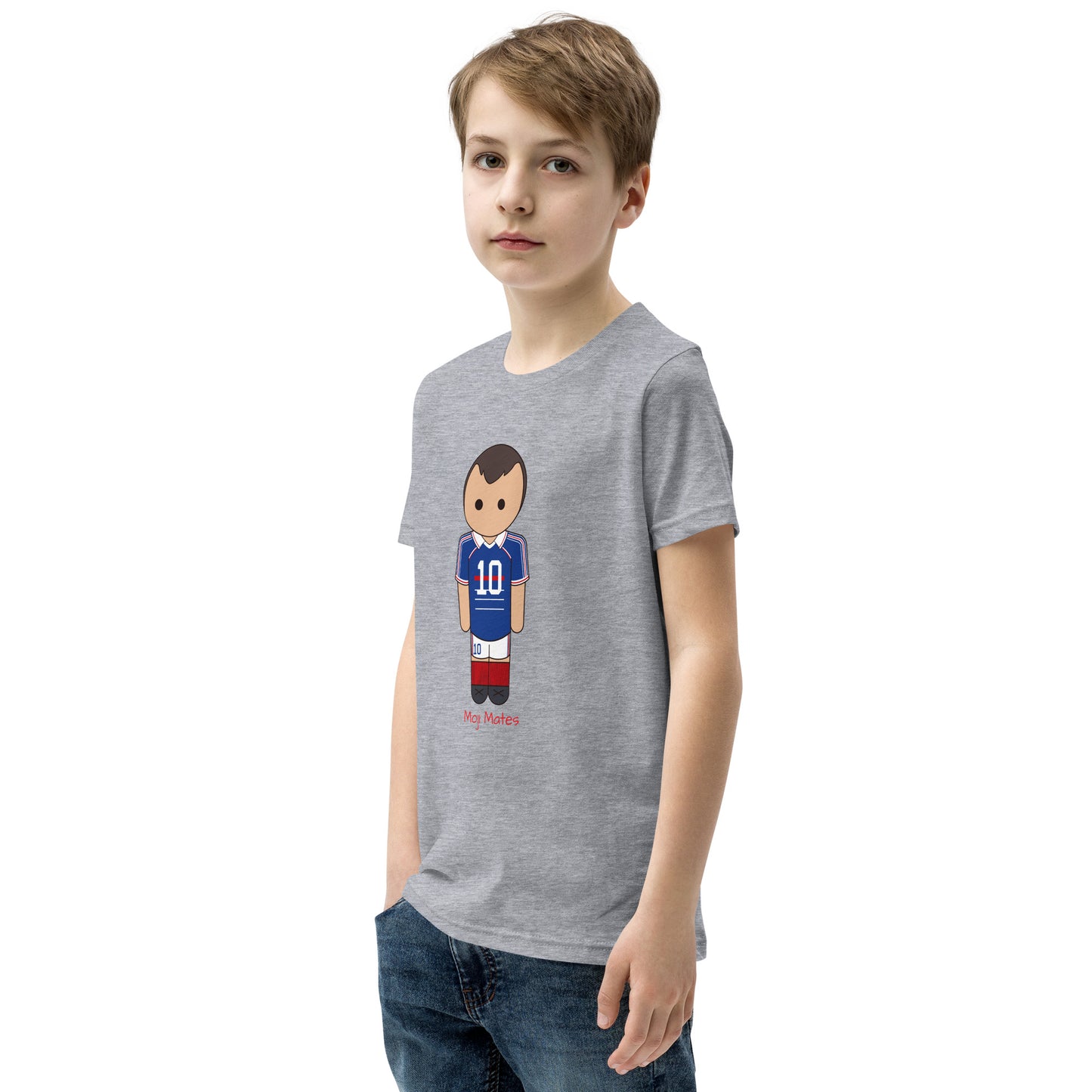 Zinedine Zidane Youth Short Sleeve T-Shirt