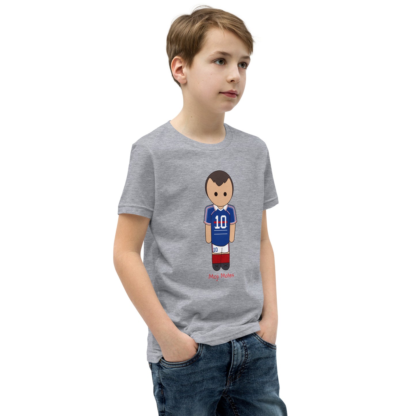 Zinedine Zidane Youth Short Sleeve T-Shirt