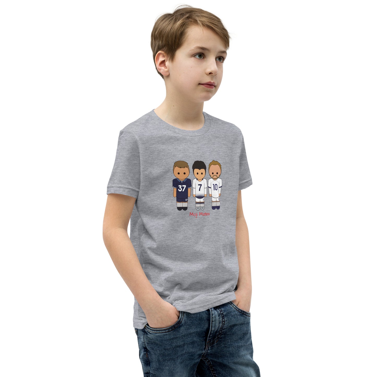 Tottenham Son-Maddison-van de Ven Youth Short Sleeve T-Shirt