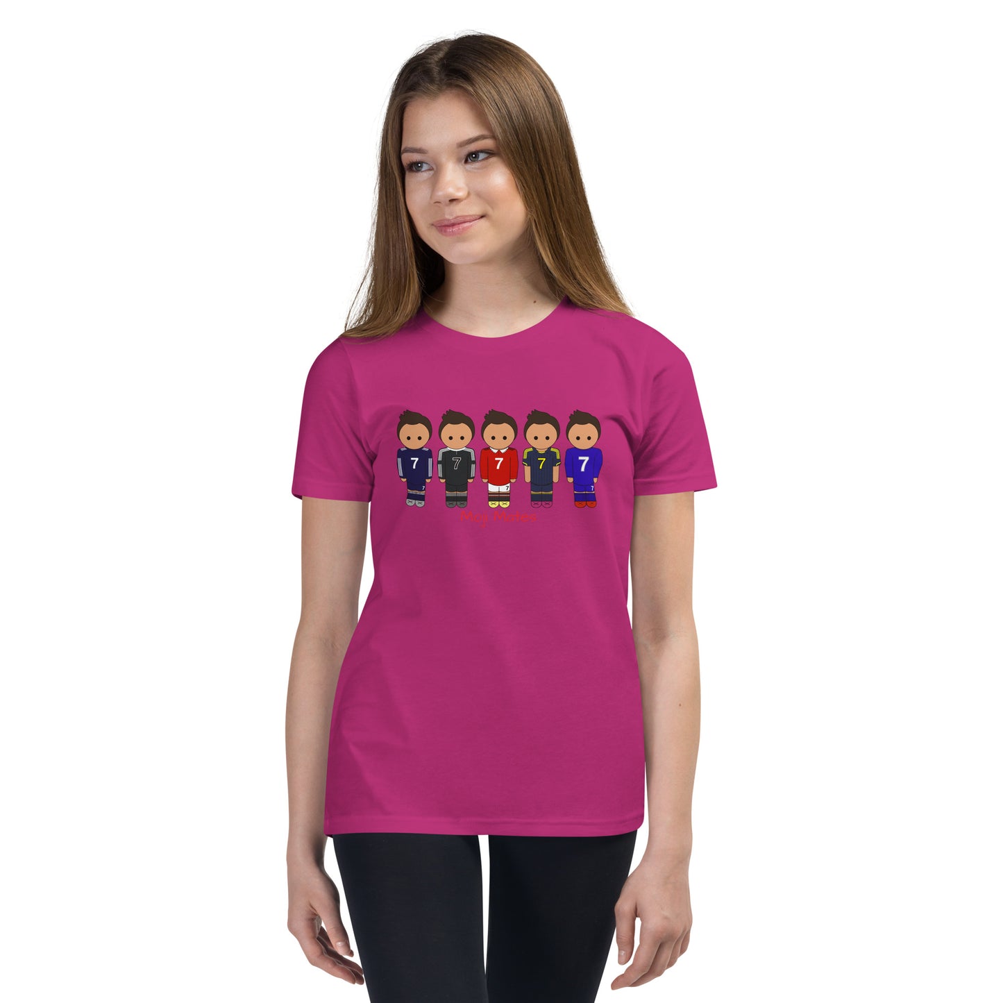 Ronaldo United-Real Madrid Youth Short Sleeve T-Shirt