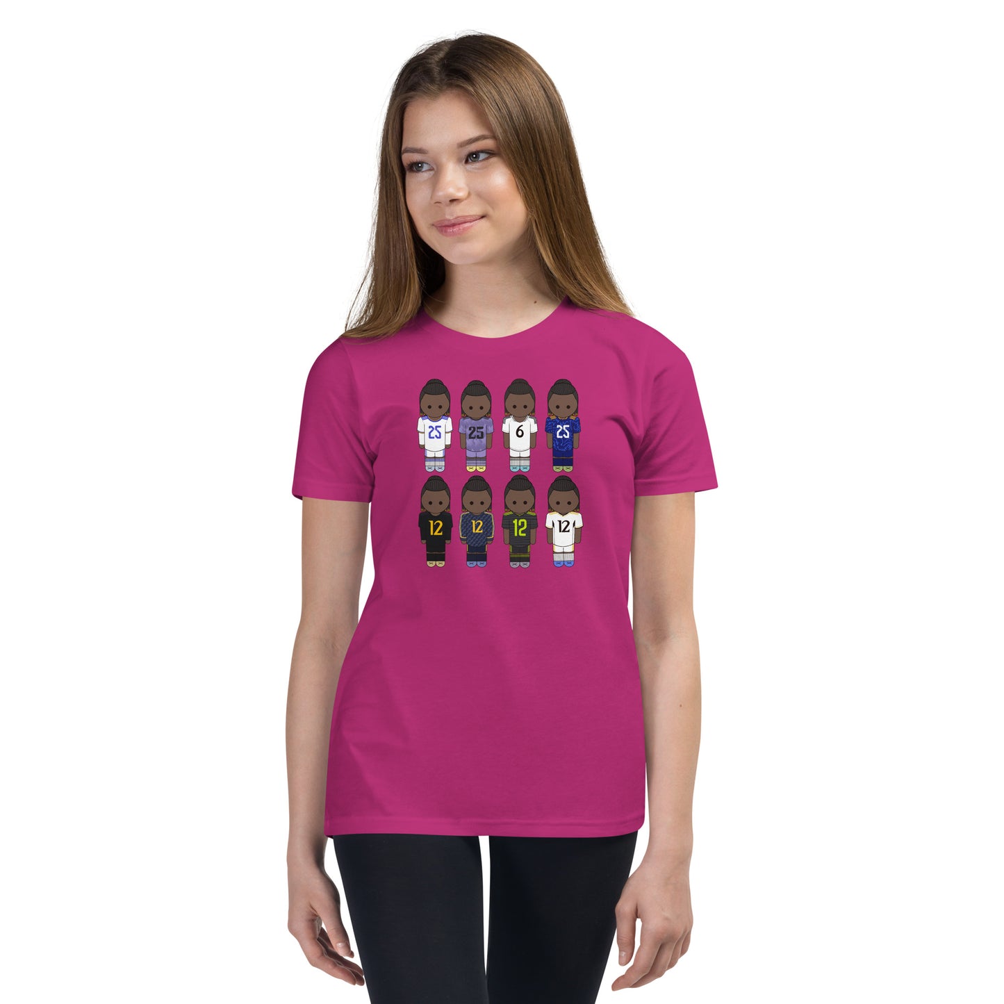 Cama Collage Youth Short Sleeve T-Shirt