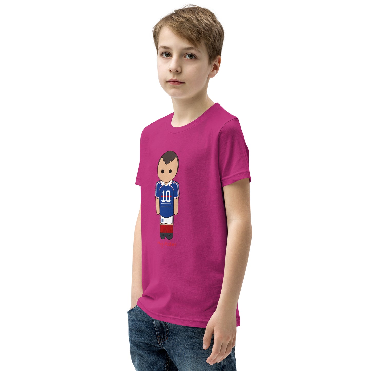 Zinedine Zidane Youth Short Sleeve T-Shirt