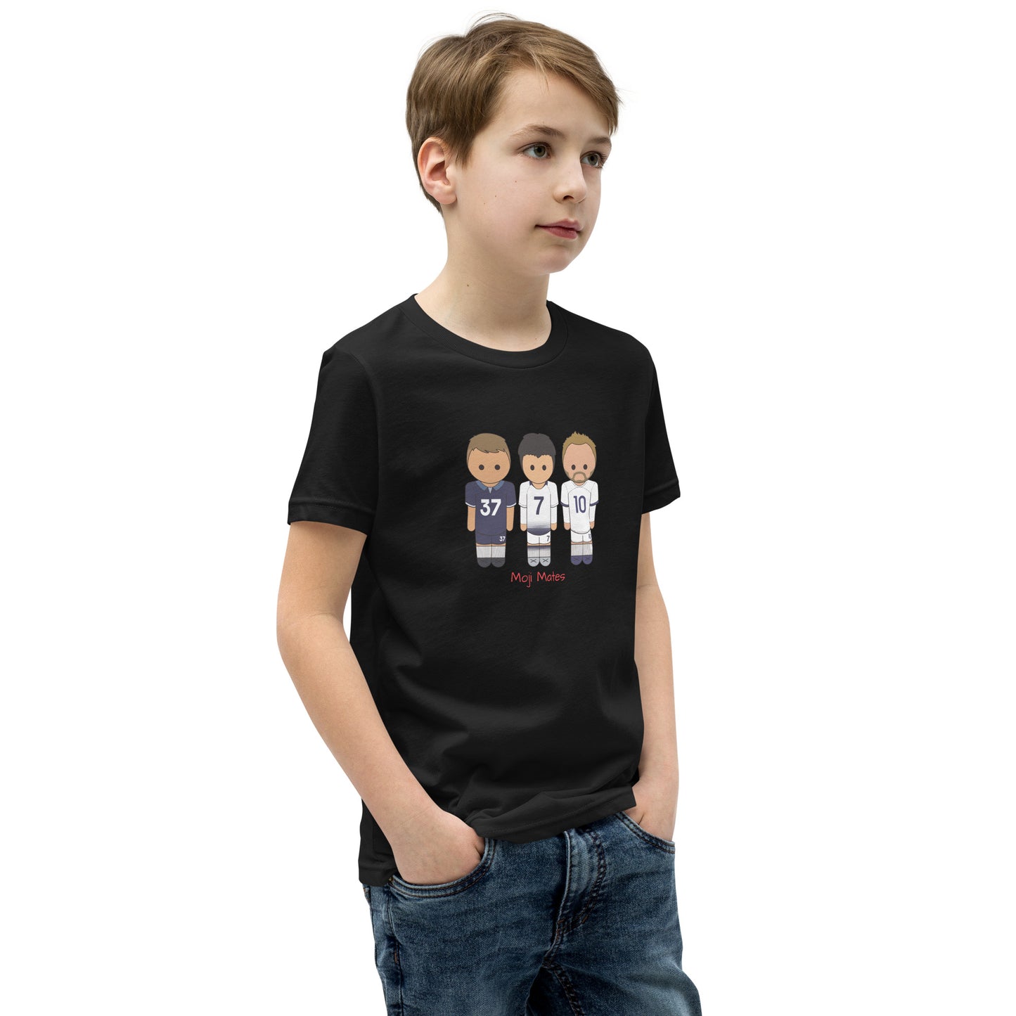 Tottenham Son-Maddison-van de Ven Youth Short Sleeve T-Shirt