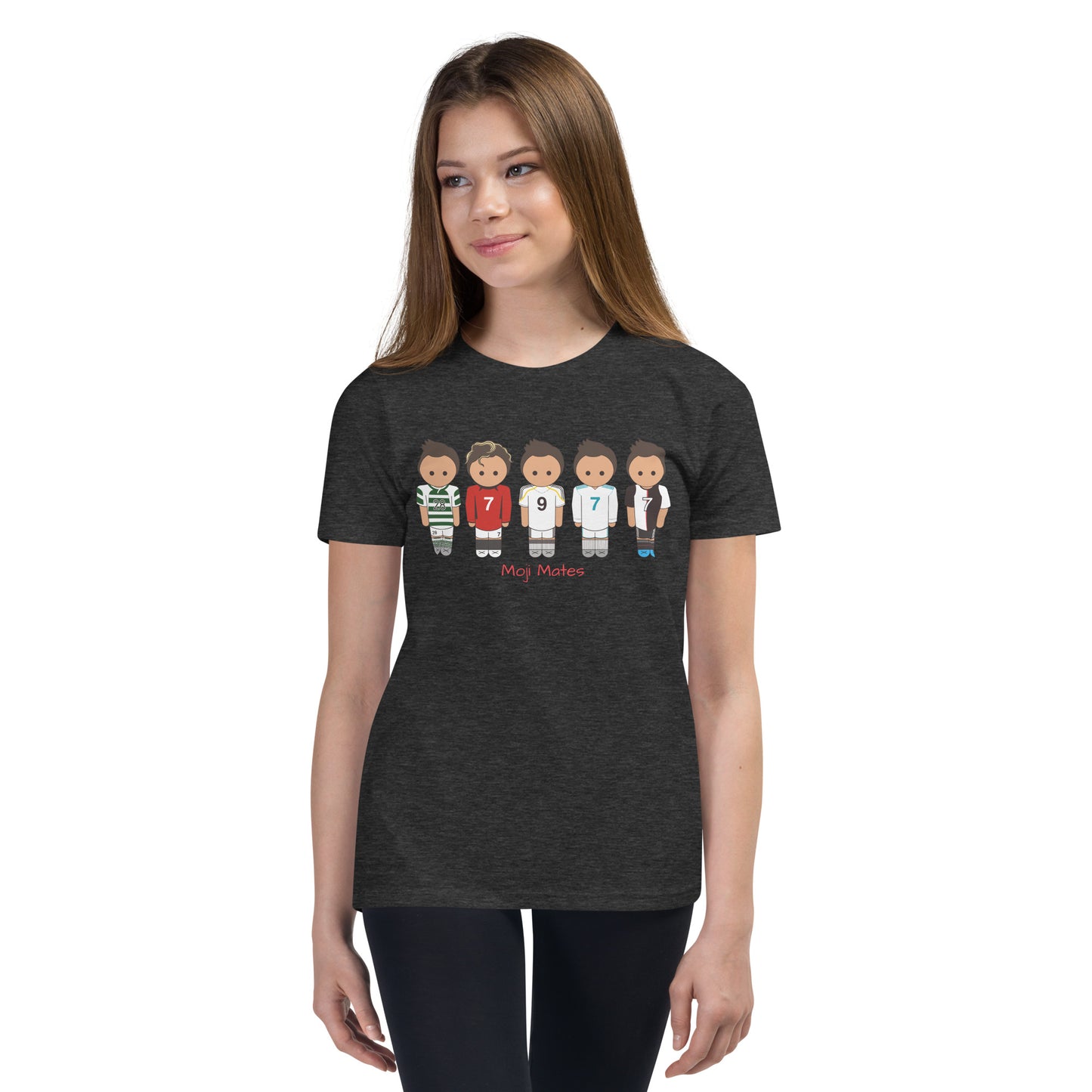 Ronaldo Mash Up Moji Mates Youth Short Sleeve T-Shirt