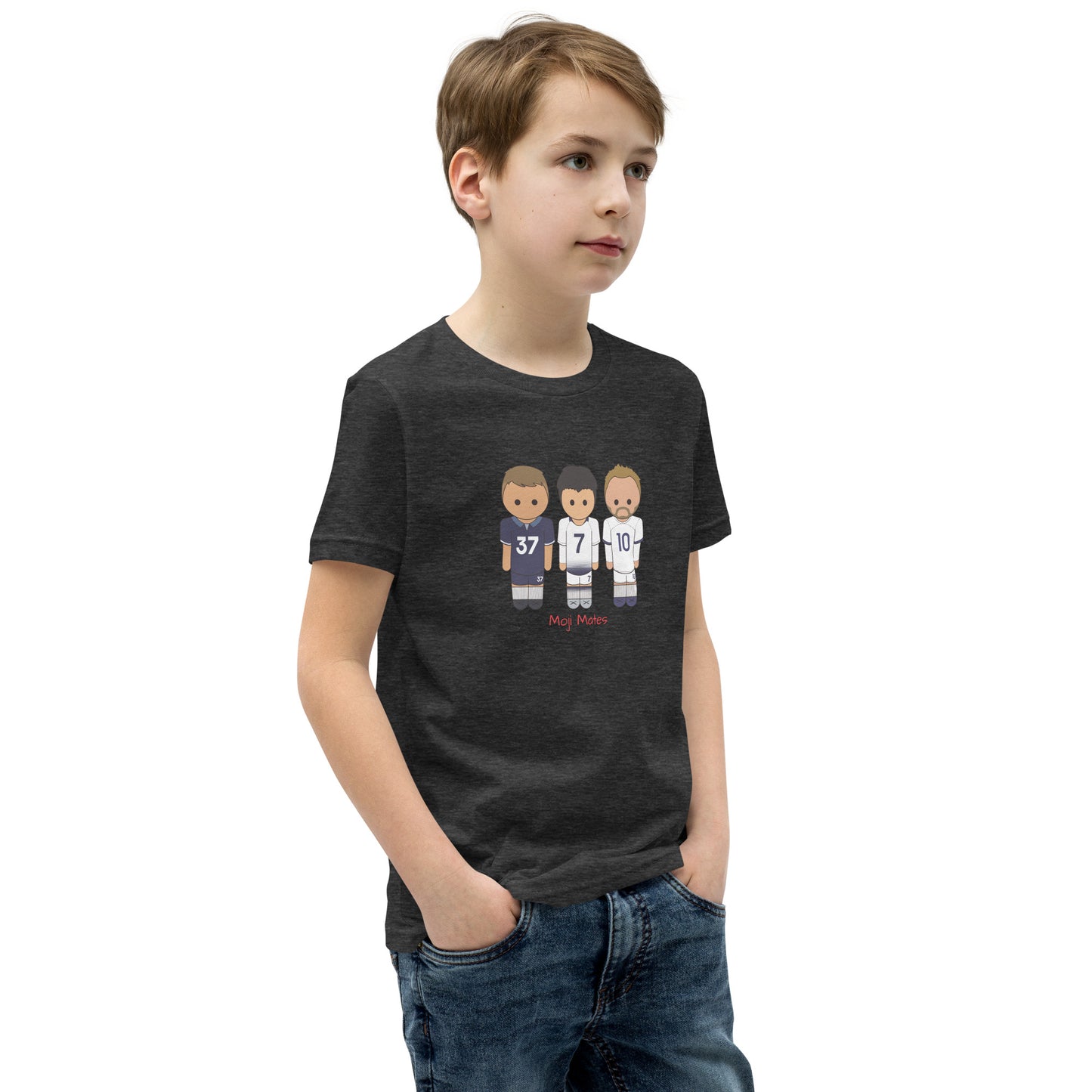 Tottenham Son-Maddison-van de Ven Youth Short Sleeve T-Shirt