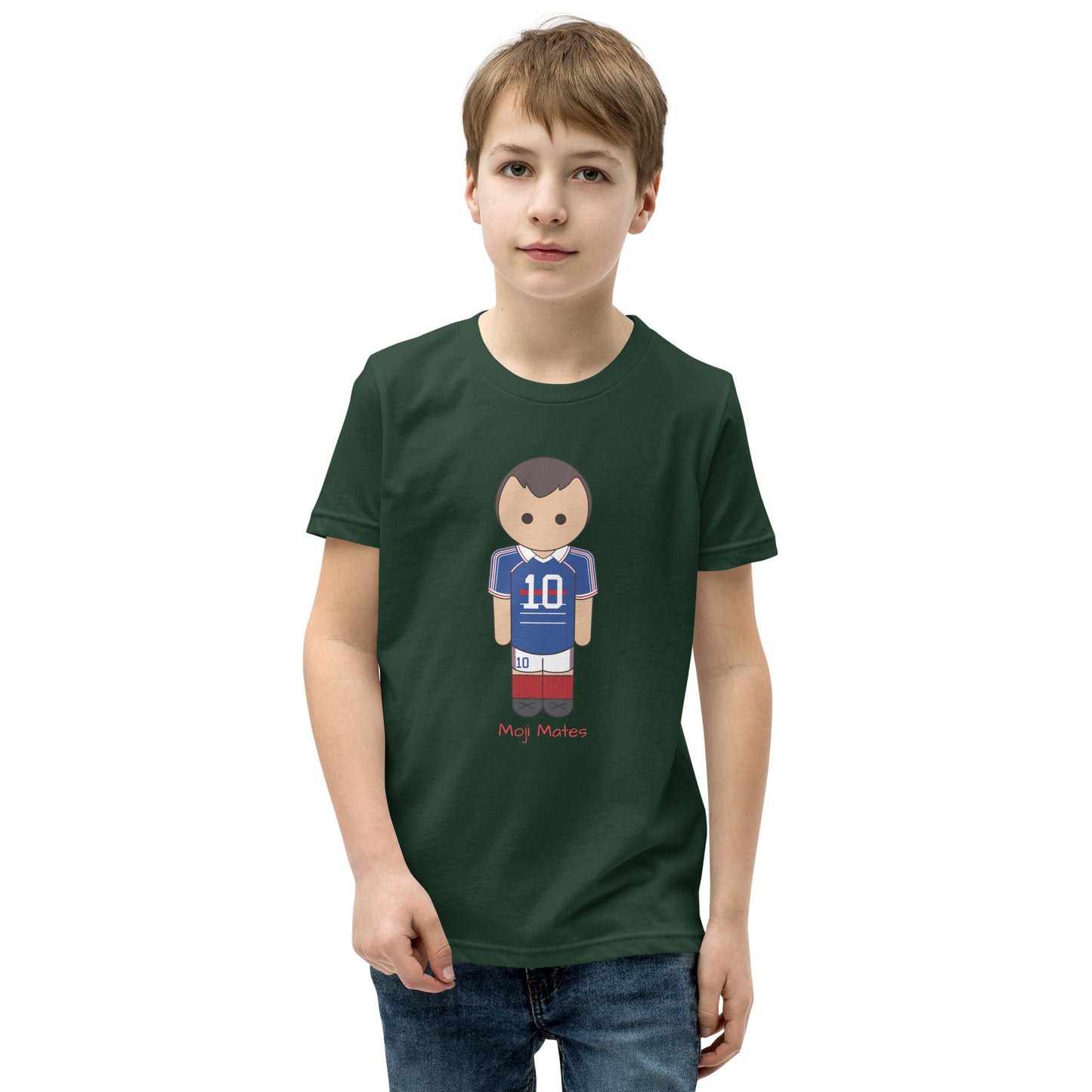 Zinedine Zidane Youth Short Sleeve T-Shirt
