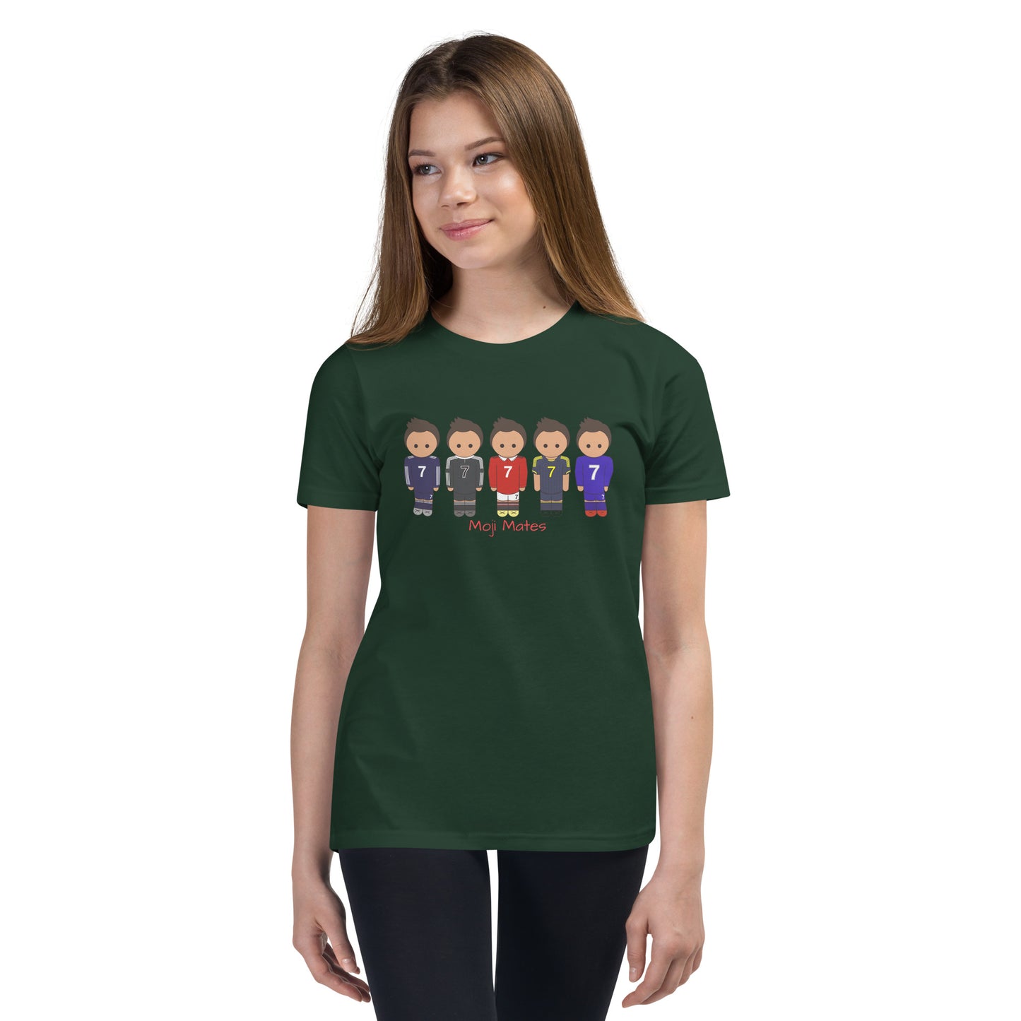 Ronaldo United-Real Madrid Youth Short Sleeve T-Shirt