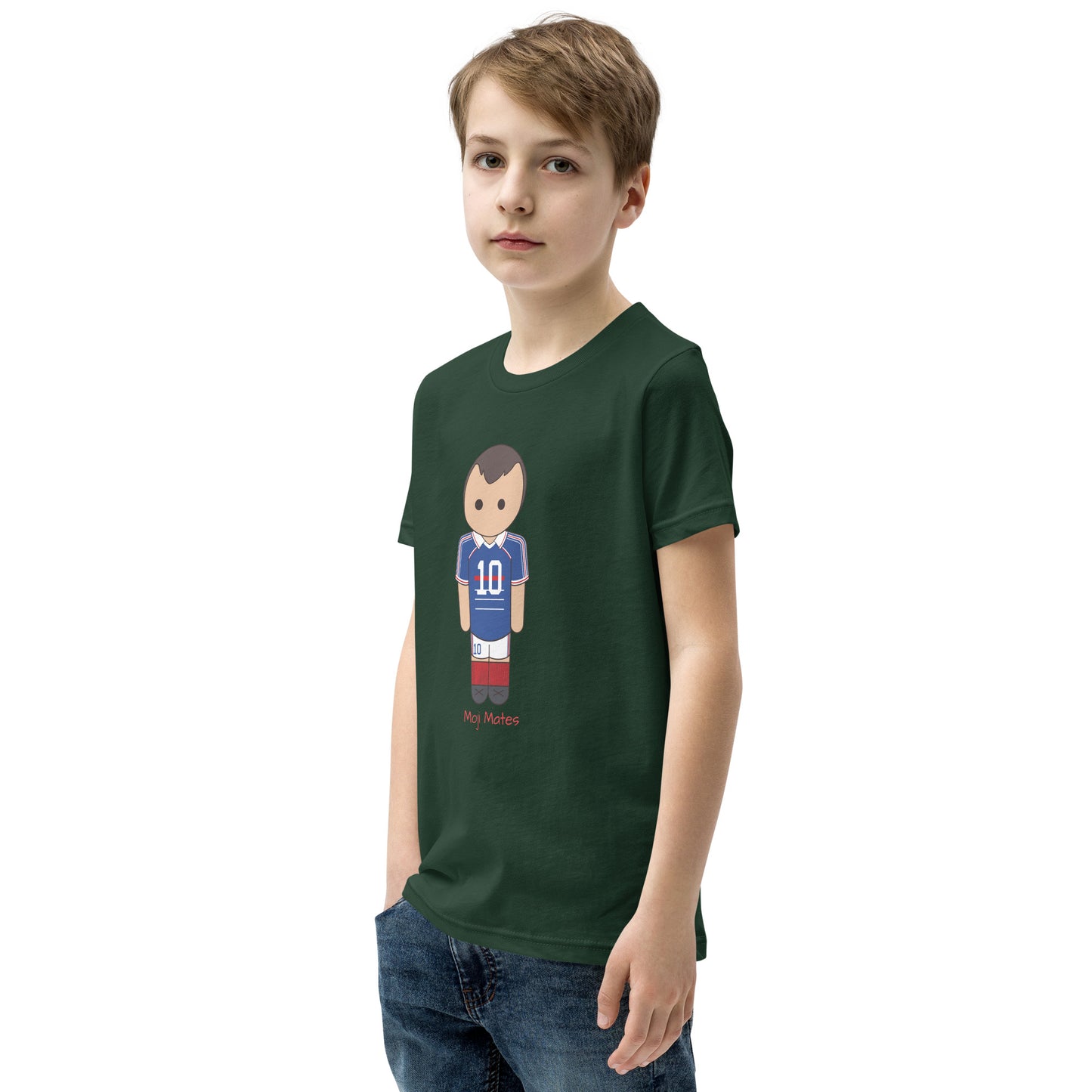 Zinedine Zidane Youth Short Sleeve T-Shirt