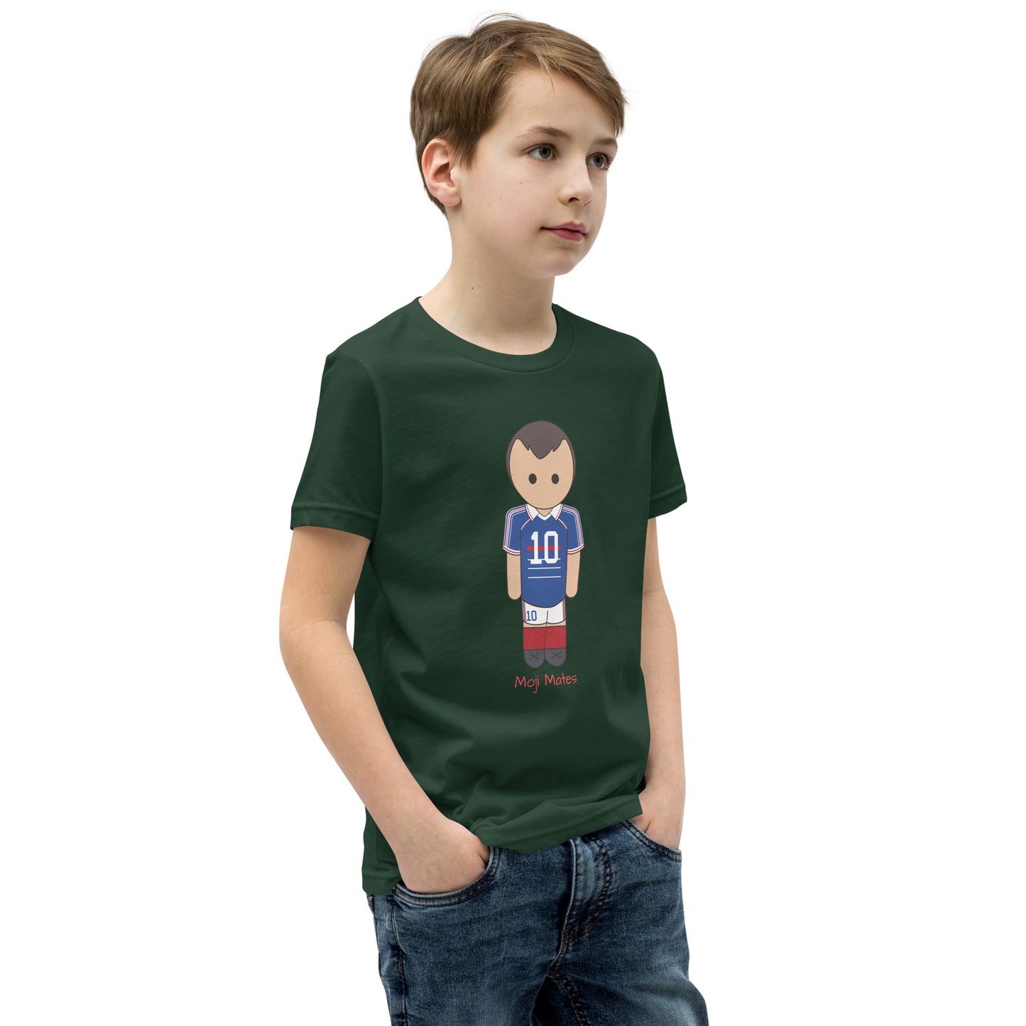 Zinedine Zidane Youth Short Sleeve T-Shirt