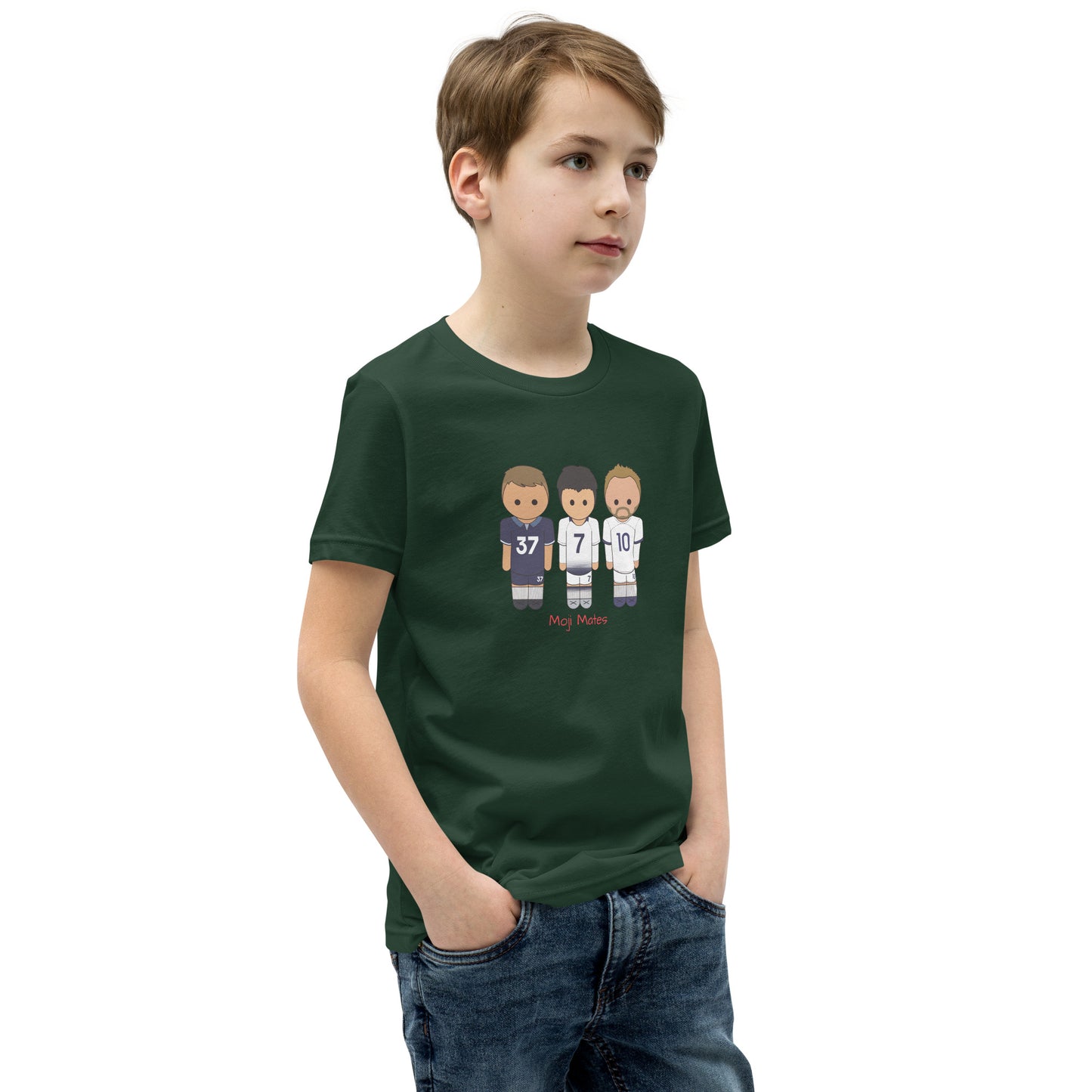 Tottenham Son-Maddison-van de Ven Youth Short Sleeve T-Shirt
