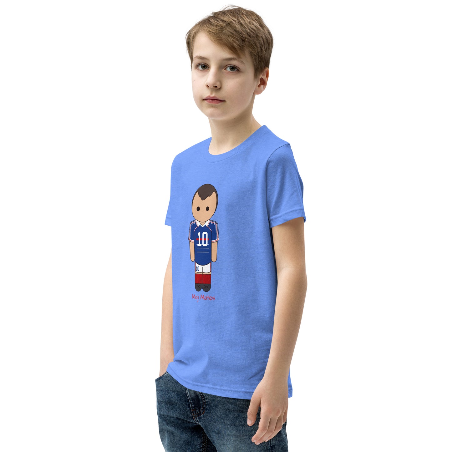 Zinedine Zidane Youth Short Sleeve T-Shirt