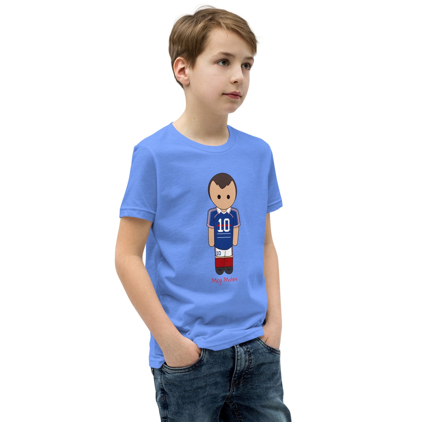 Zinedine Zidane Youth Short Sleeve T-Shirt