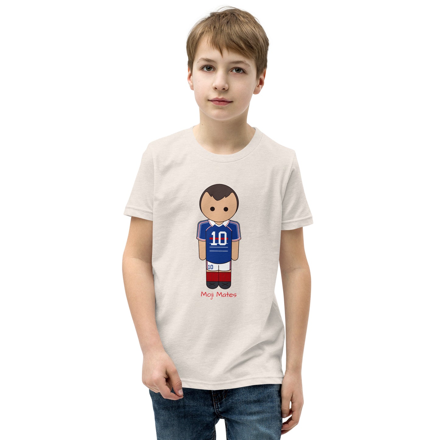 Zinedine Zidane Youth Short Sleeve T-Shirt