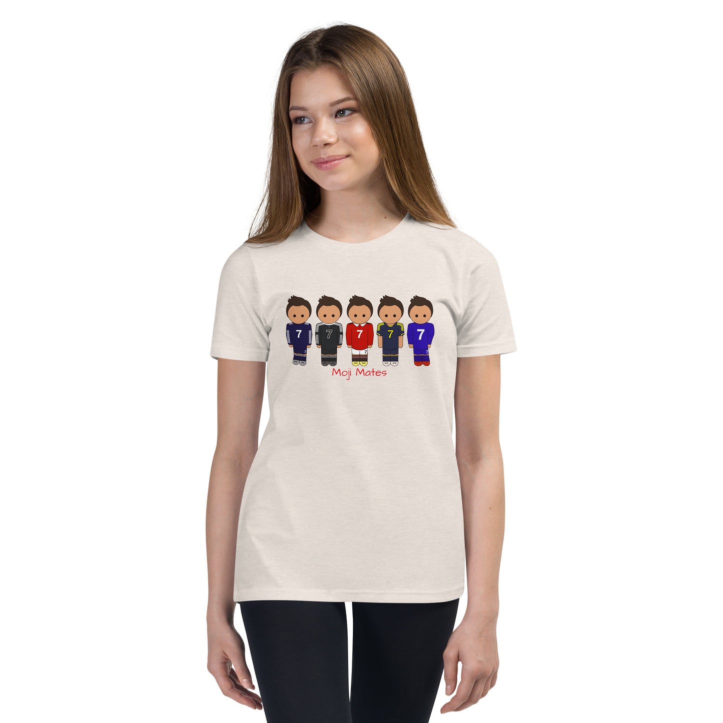 Ronaldo United-Real Madrid Youth Short Sleeve T-Shirt