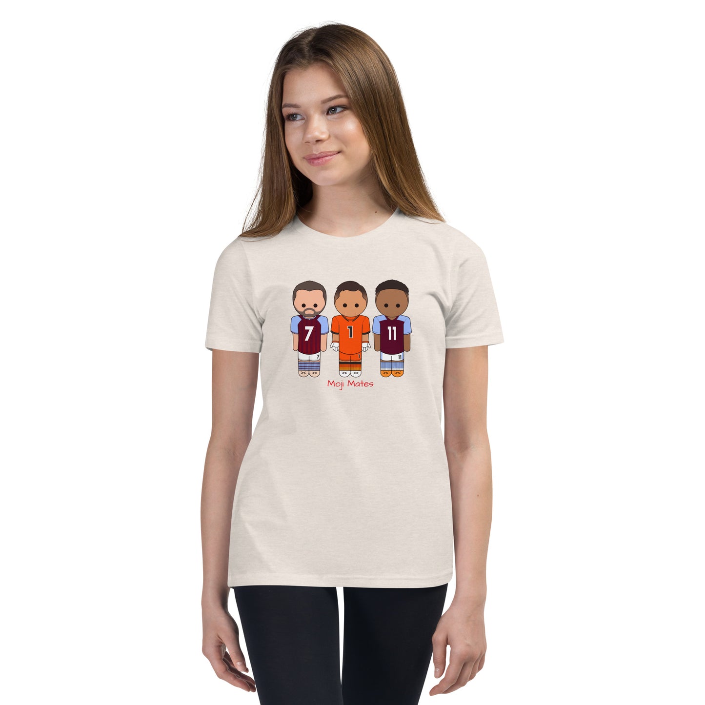 Aston Villa Martinez-Watkins-McGinn Youth Short Sleeve T-Shirt