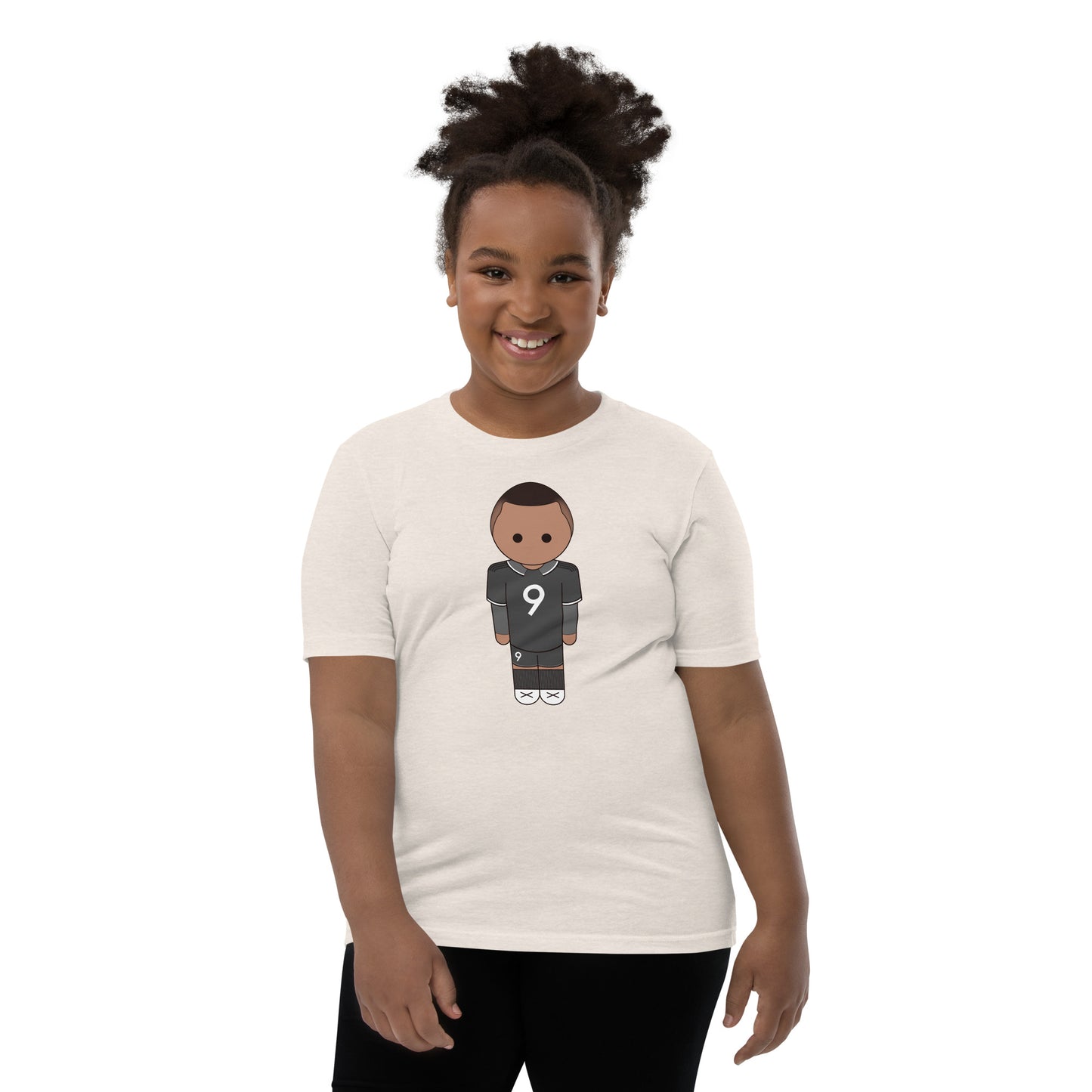 mbappe-gray-youth-short-sleeve-t-shirt