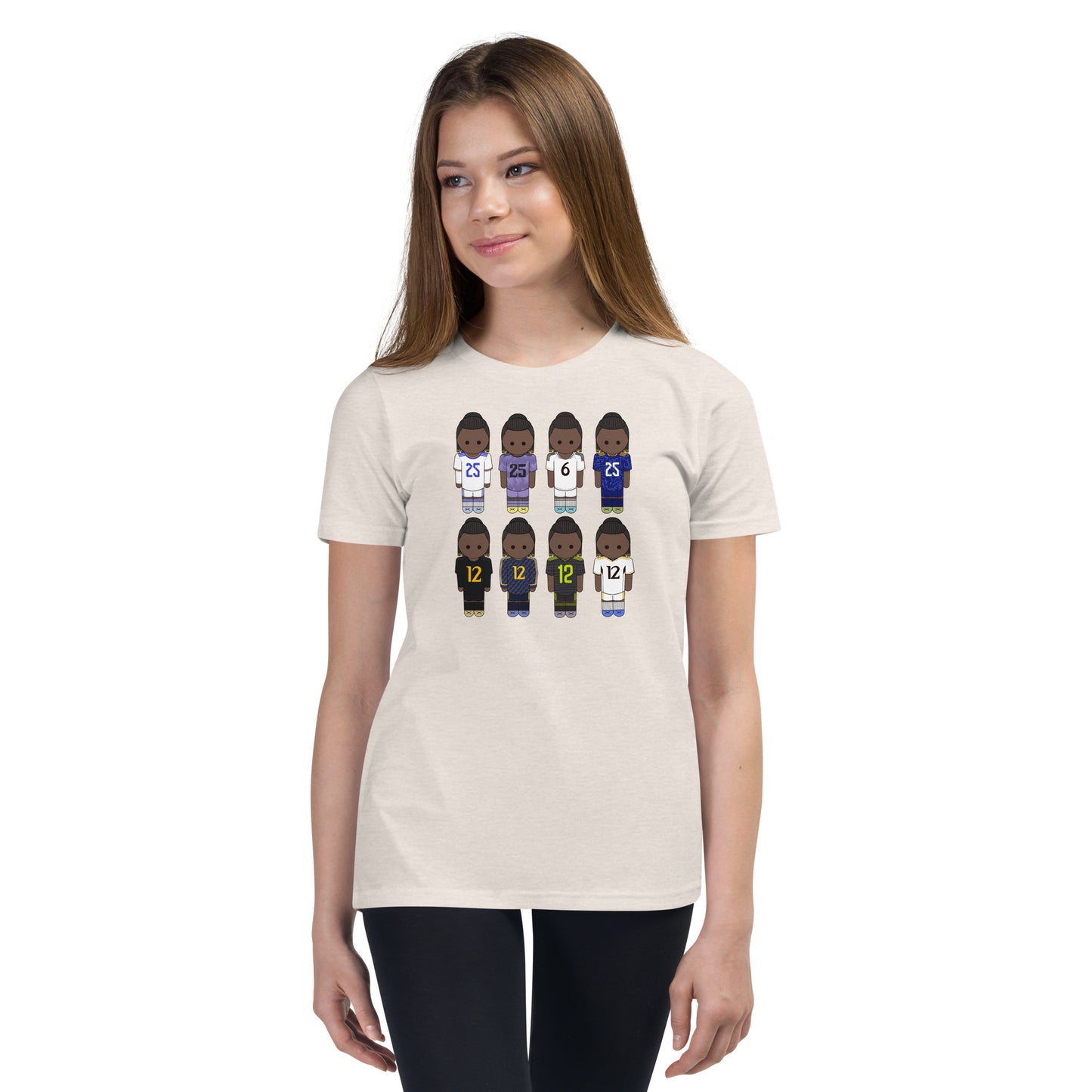 Cama Collage Youth Short Sleeve T-Shirt