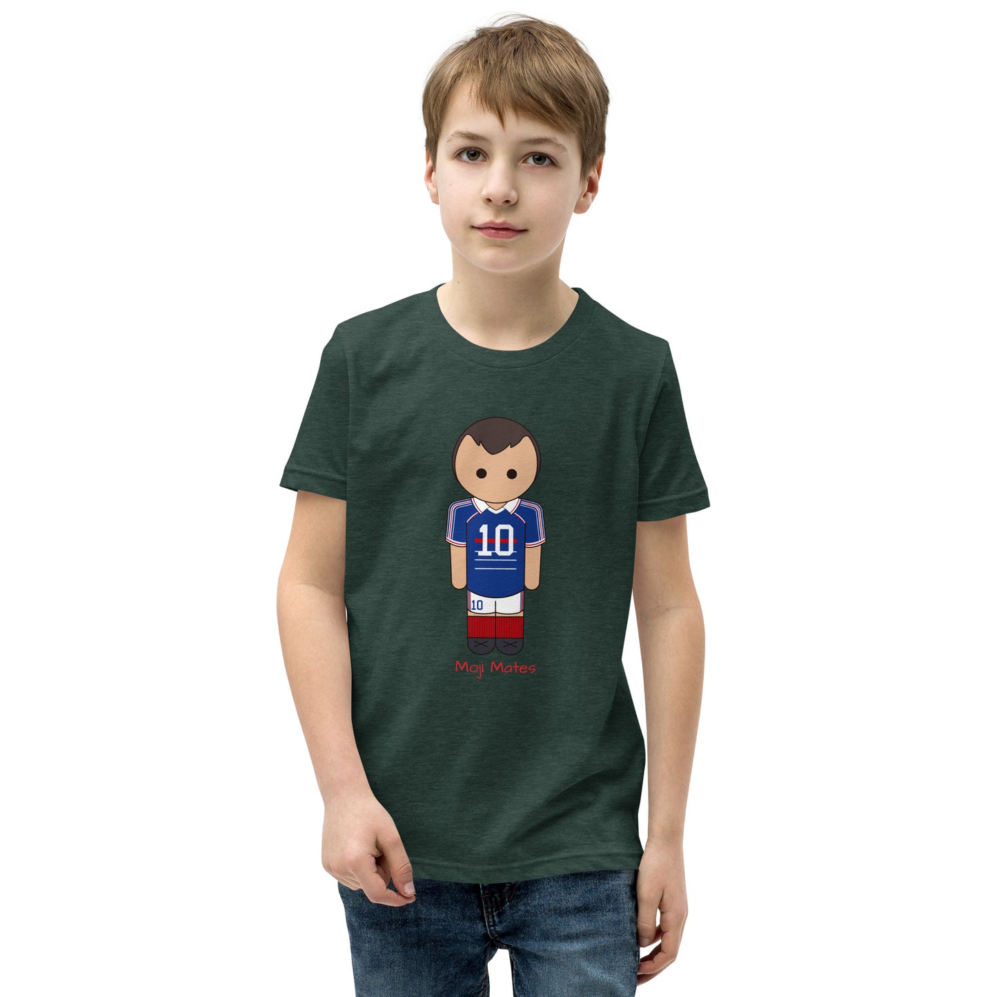 Zinedine Zidane Youth Short Sleeve T-Shirt