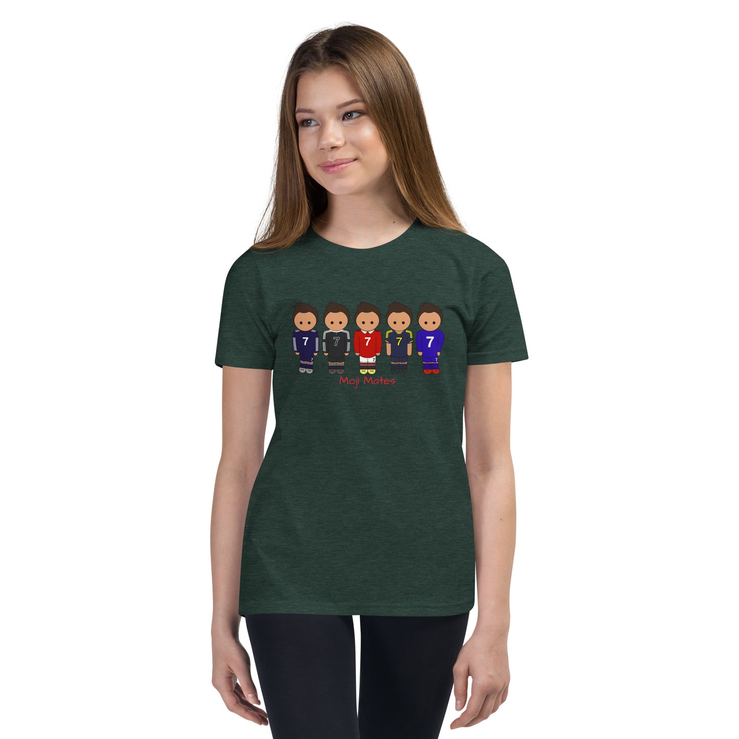 Ronaldo United-Real Madrid Youth Short Sleeve T-Shirt