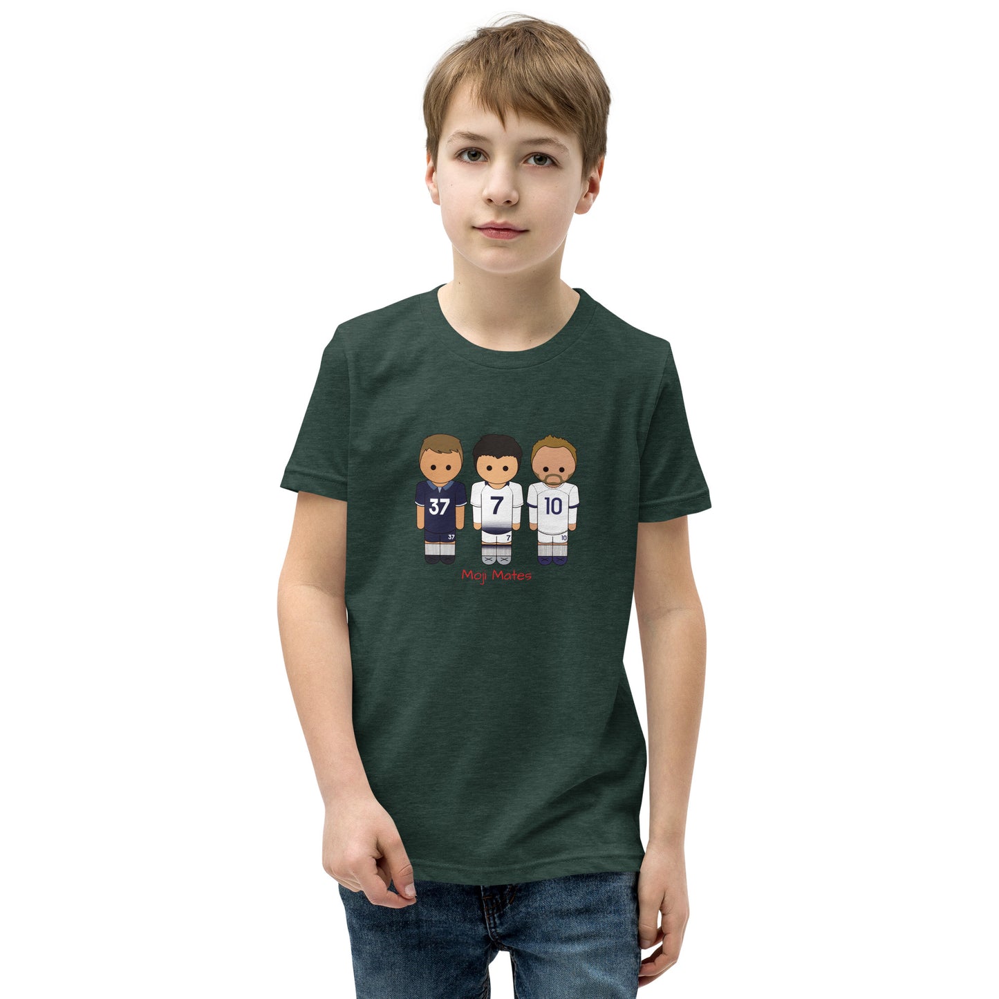 Tottenham Son-Maddison-van de Ven Youth Short Sleeve T-Shirt
