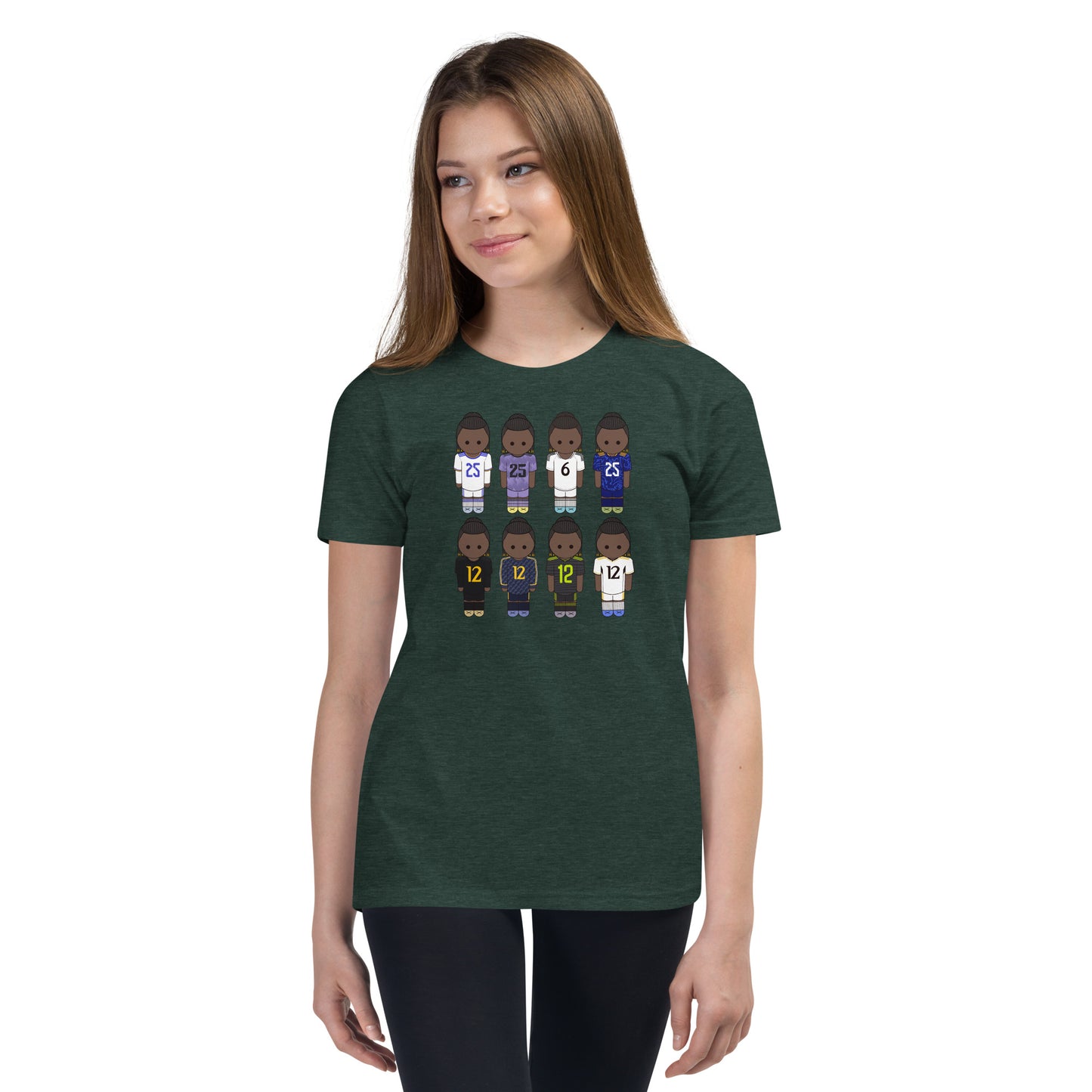 Cama Collage Youth Short Sleeve T-Shirt