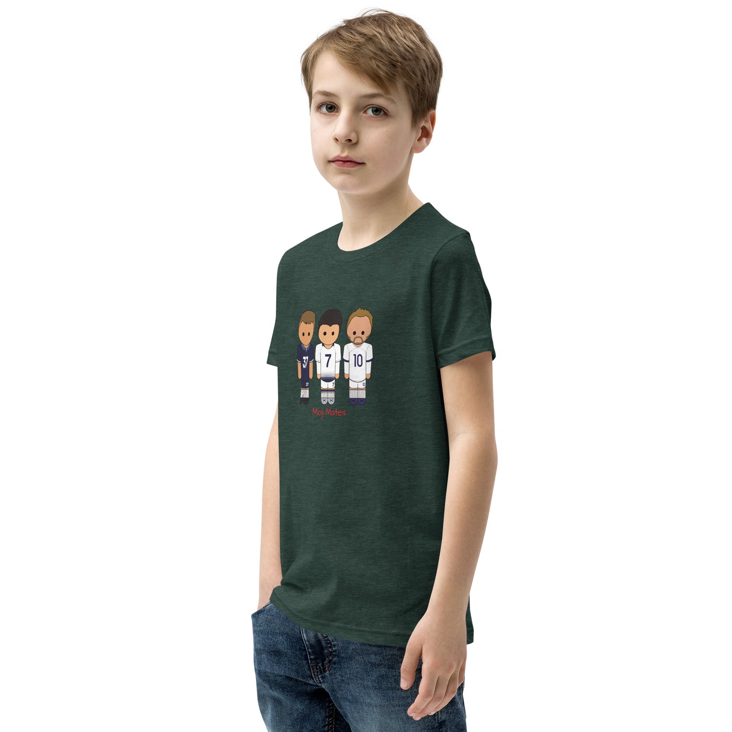 Tottenham Son-Maddison-van de Ven Youth Short Sleeve T-Shirt