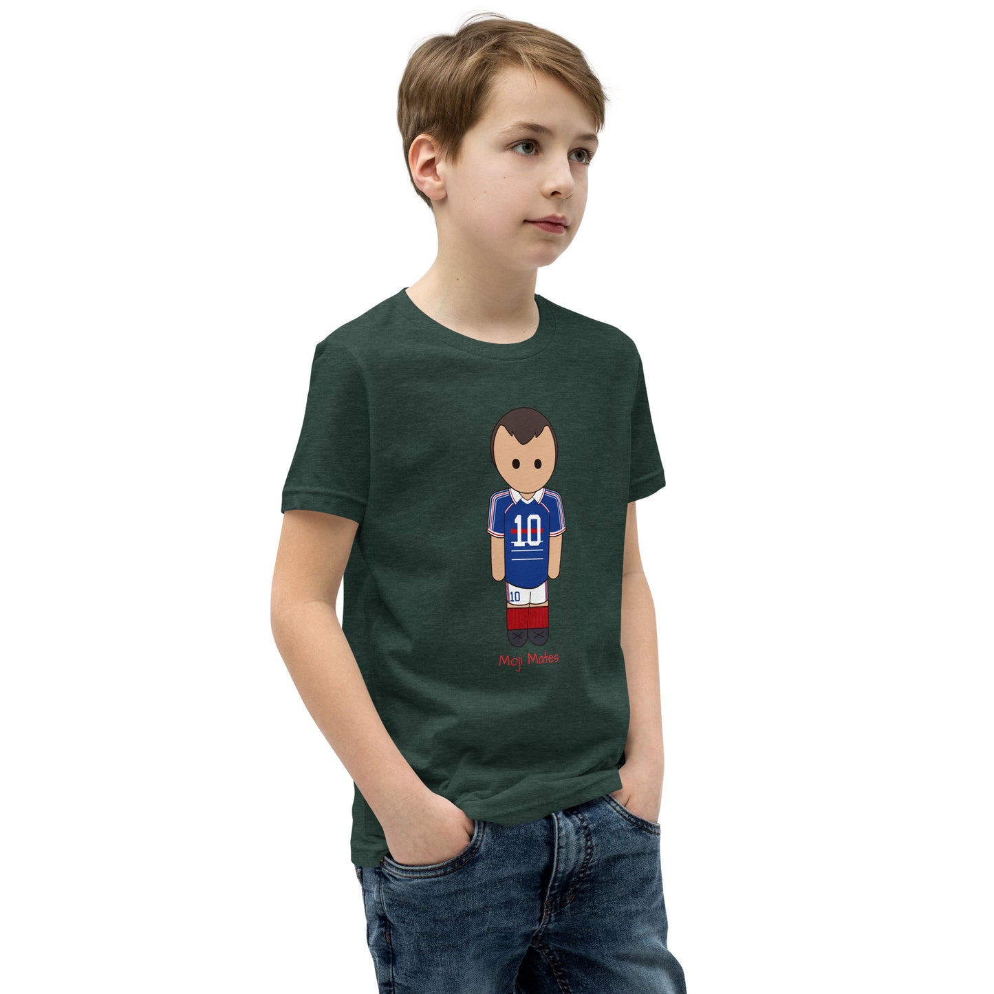 Zinedine Zidane Youth Short Sleeve T-Shirt