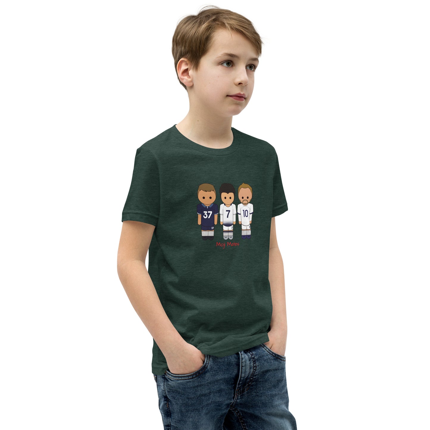 Tottenham Son-Maddison-van de Ven Youth Short Sleeve T-Shirt