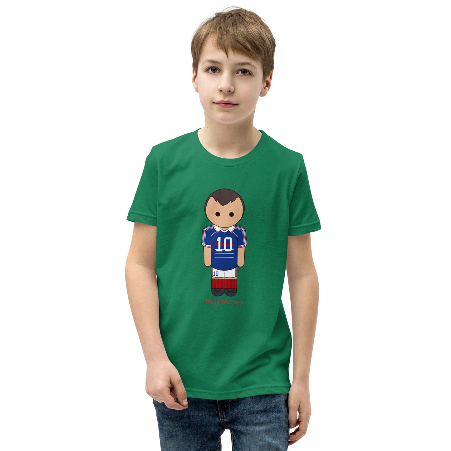 Zinedine Zidane Youth Short Sleeve T-Shirt