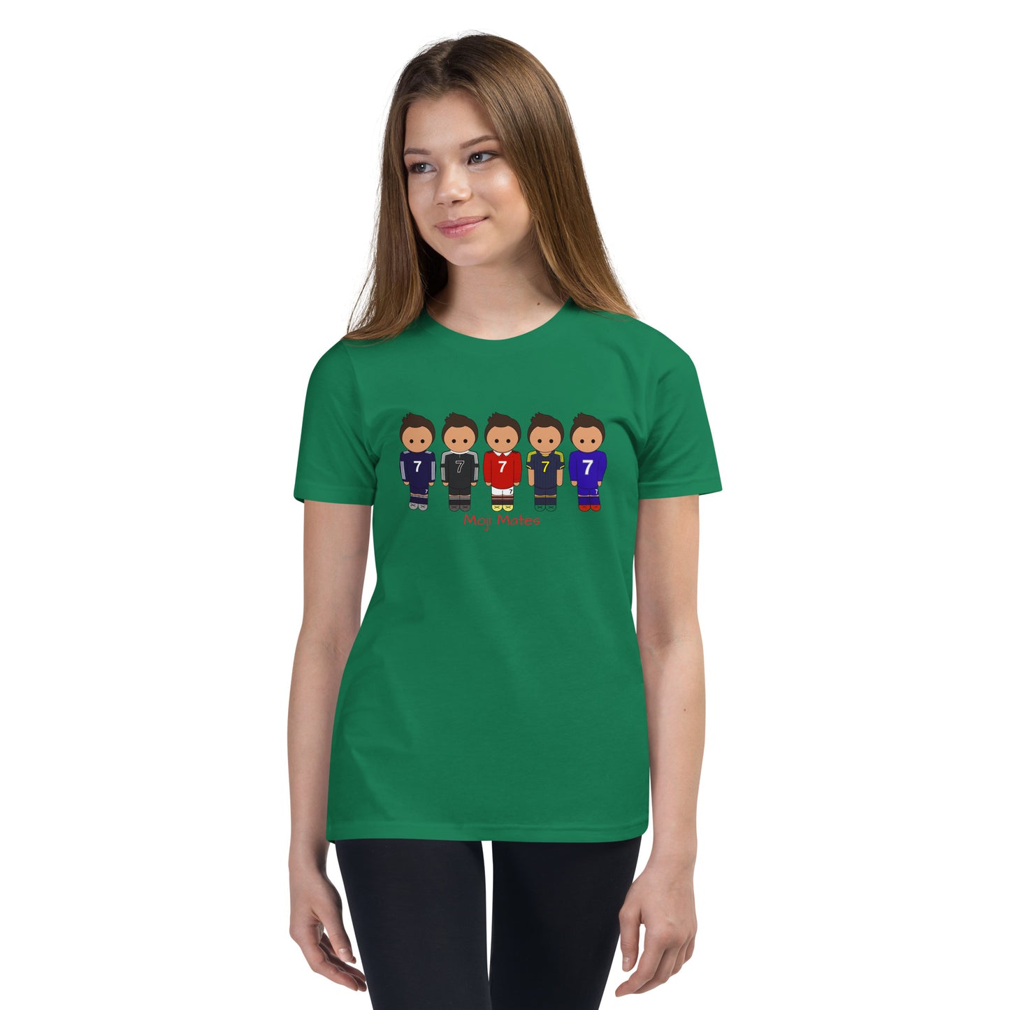 Ronaldo United-Real Madrid Youth Short Sleeve T-Shirt