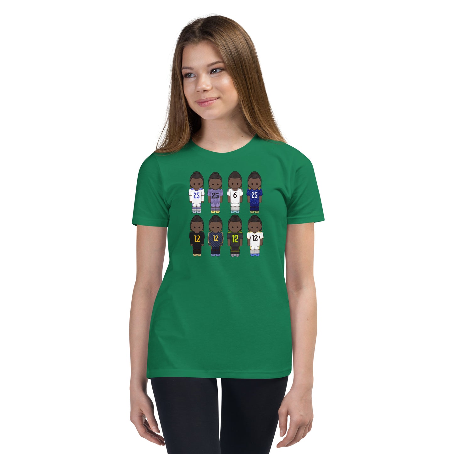 Cama Collage Youth Short Sleeve T-Shirt
