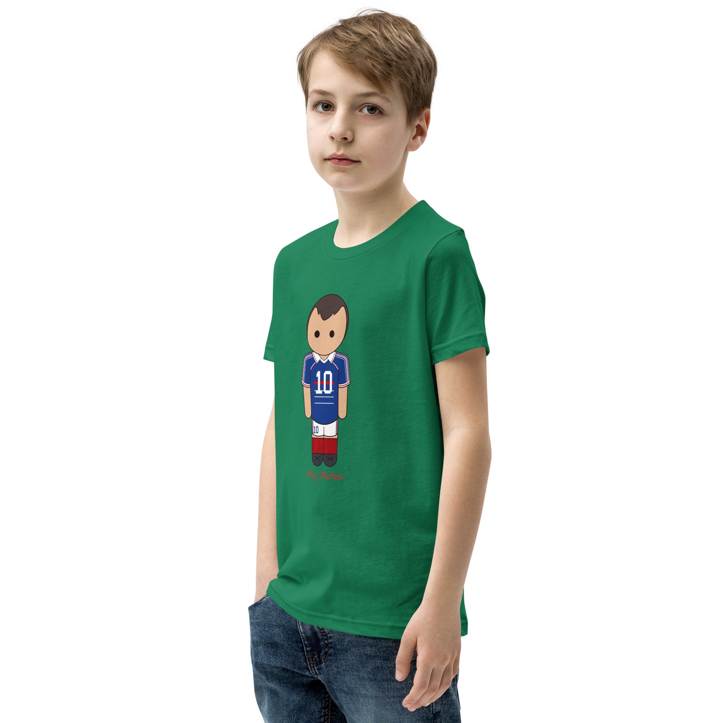 Zinedine Zidane Youth Short Sleeve T-Shirt