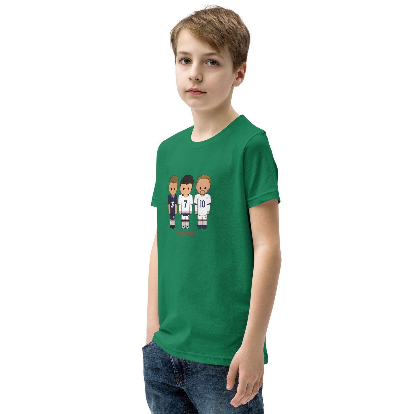 Tottenham Son-Maddison-van de Ven Youth Short Sleeve T-Shirt