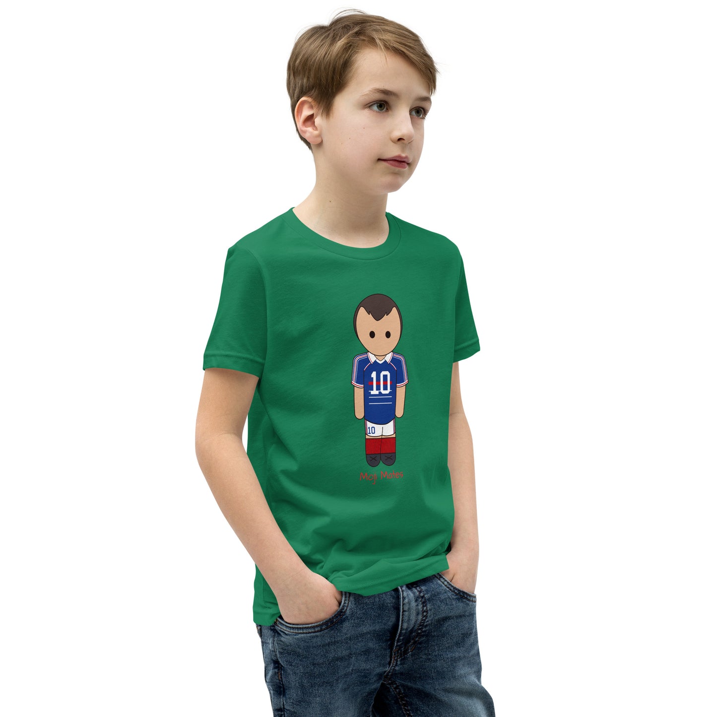 Zinedine Zidane Youth Short Sleeve T-Shirt
