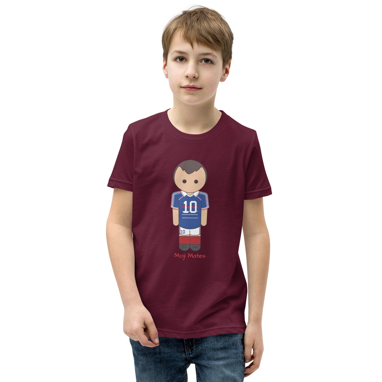 Zinedine Zidane Youth Short Sleeve T-Shirt